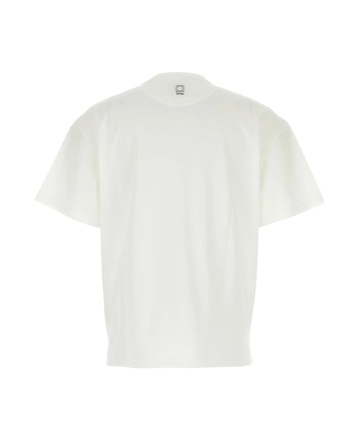 WOOYOUNGMI White Cotton T-shirt - White
