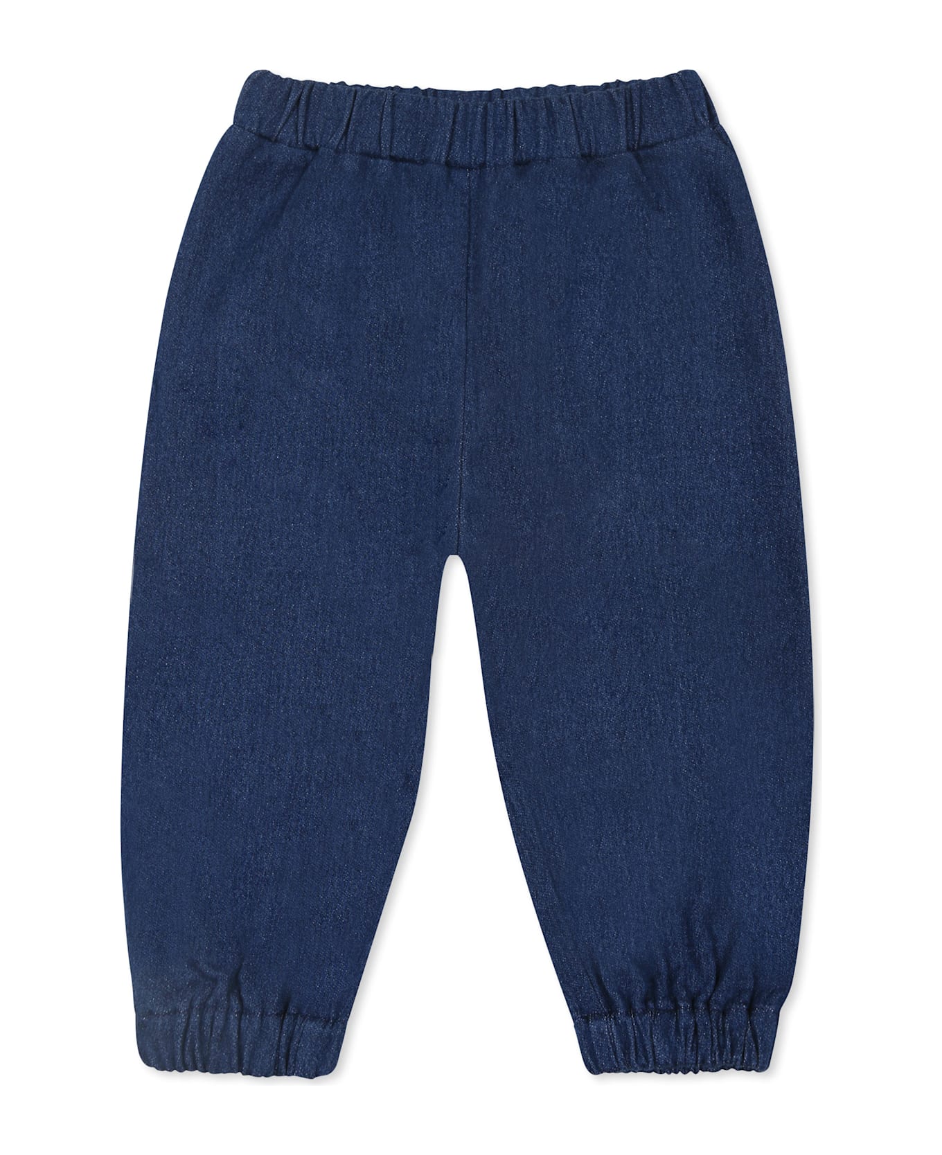 Givenchy Denim Suit For Baby Boy With Logo - Denim