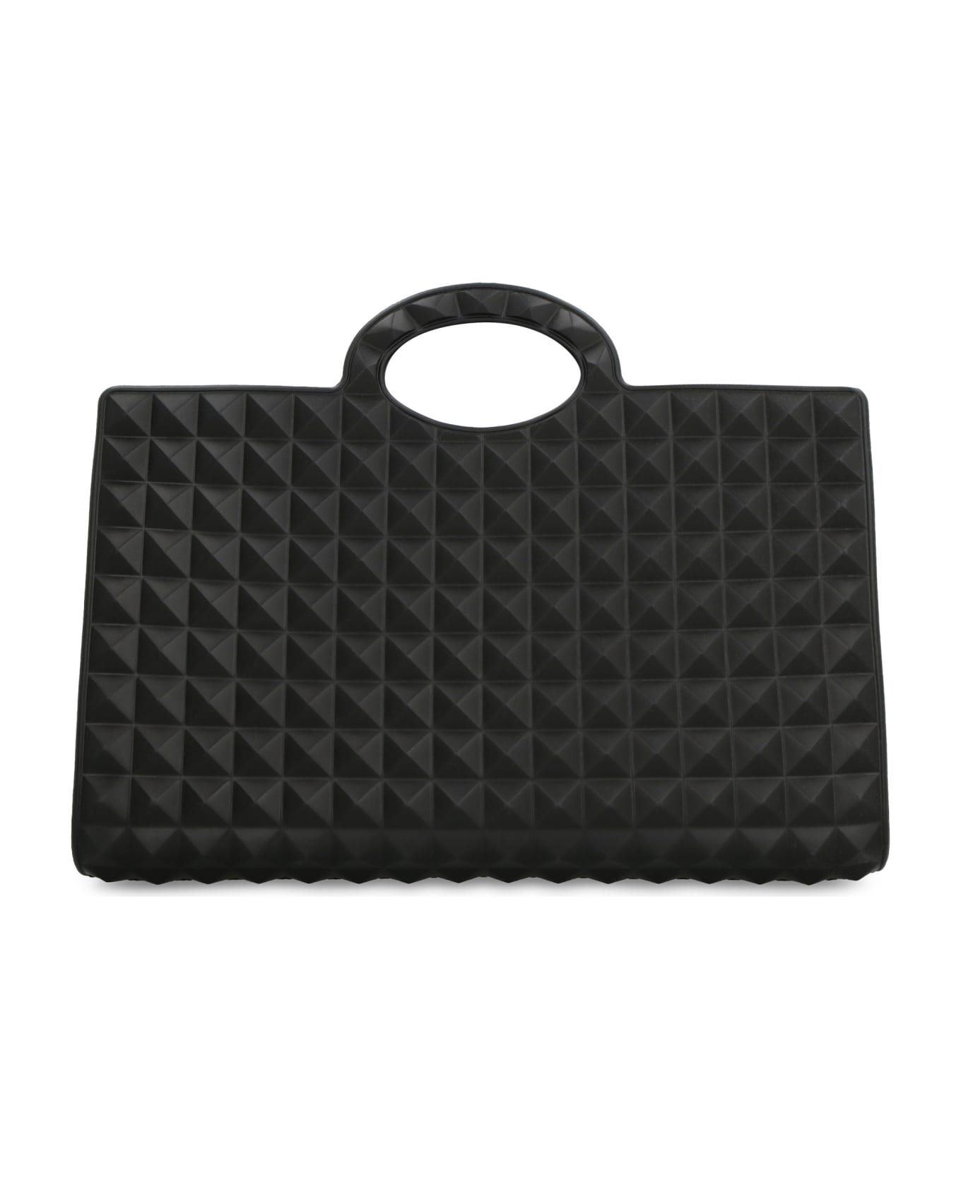 Valentino Garavani - Shopping Bag Le Troisieme Rubber - black