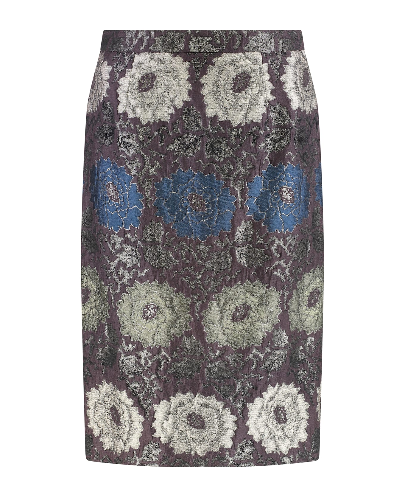 Etro Silk Blend Skirt - Multicolor