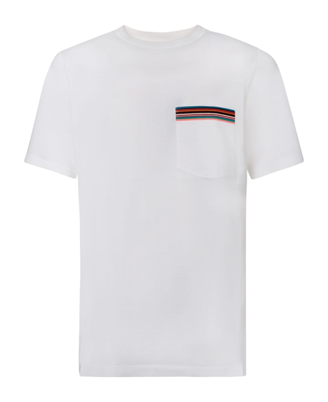 Paul Smith Pocket White T-shirt - White シャツ
