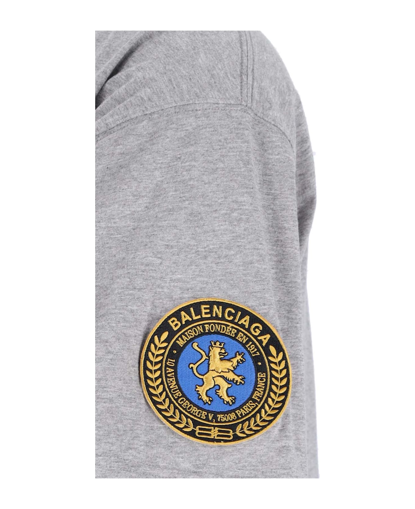 Balenciaga 
uniform
 Oversize T-shirt - Gray