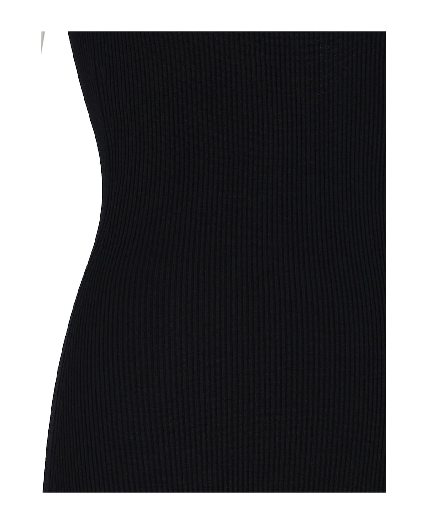 Versace 
safety Pin
 Midi Dress - Black  
