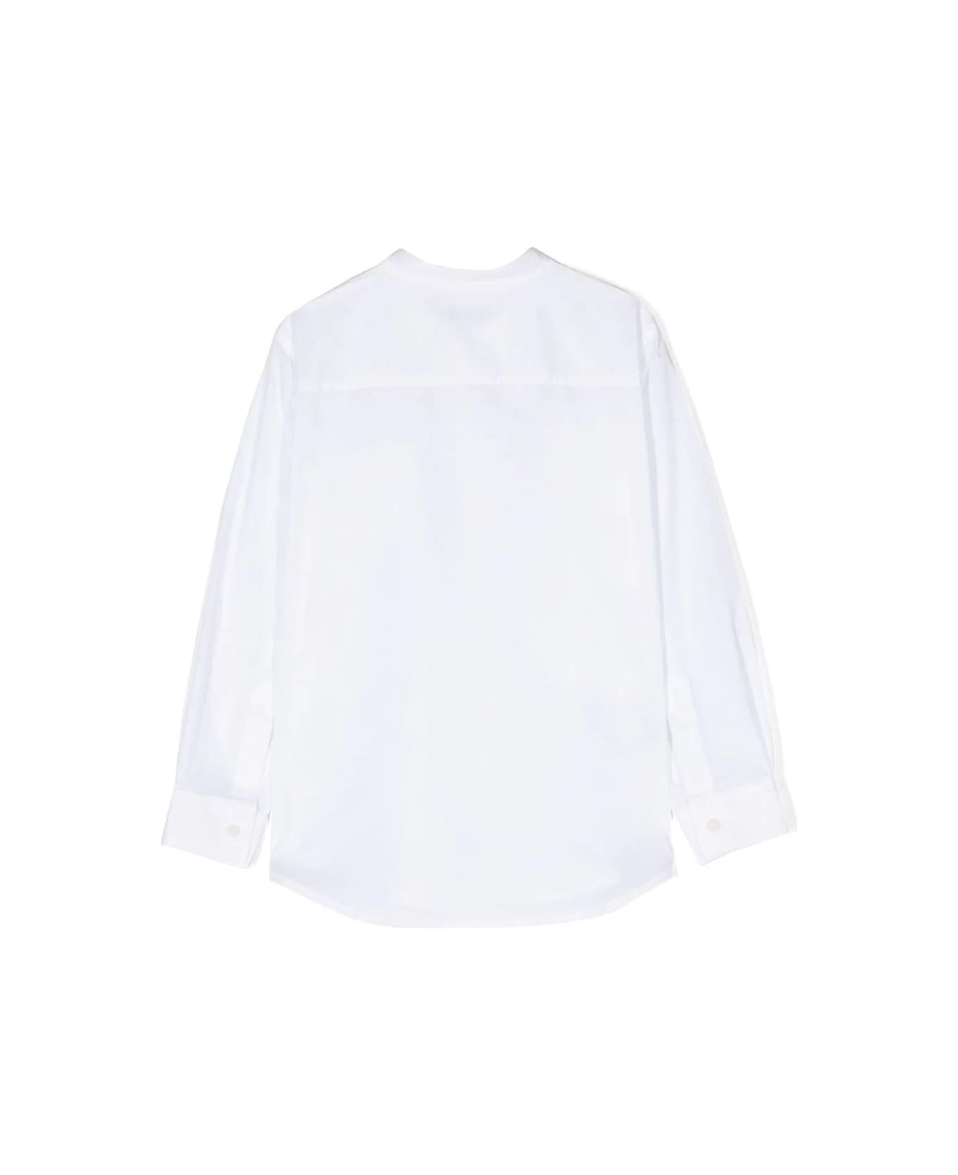 Il Gufo White Cotton Shirt - White