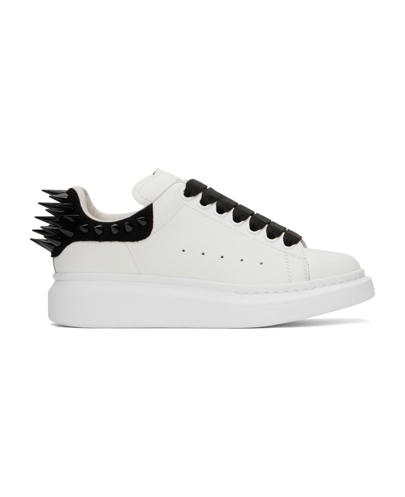 Alexander McQueen Spike Oversized Sneakers - White
