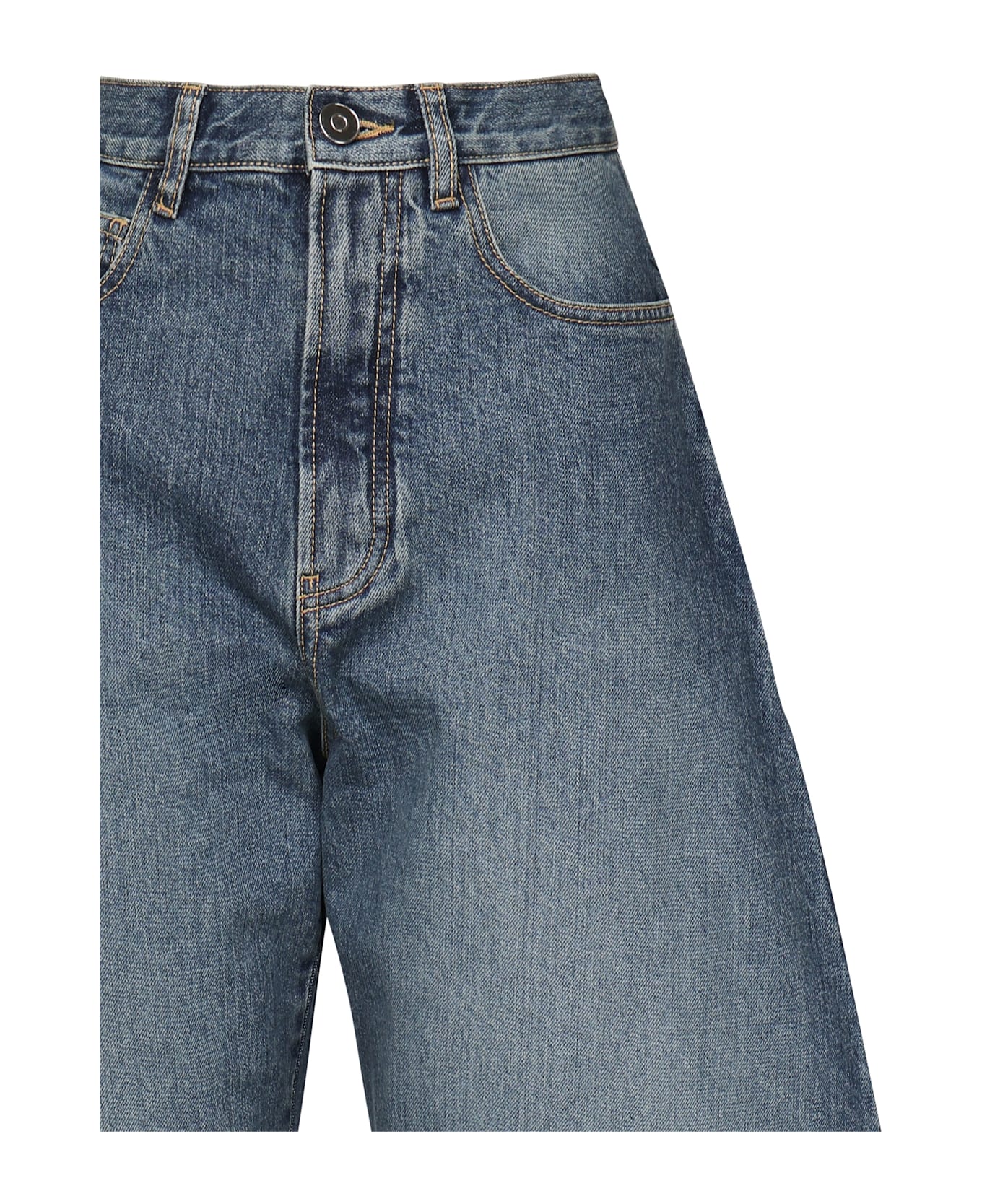 Alaia Round Jeans - Blue