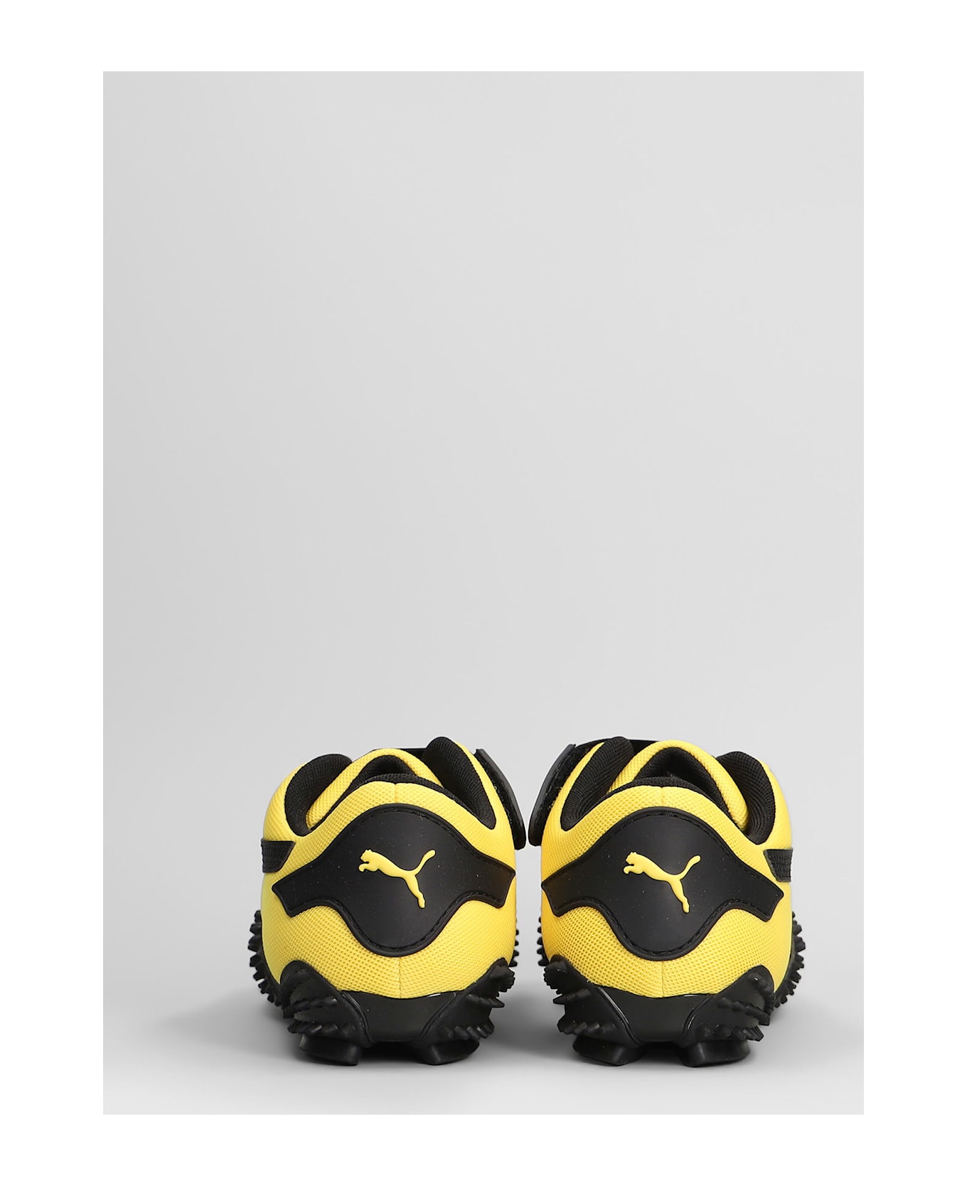 Puma Mostro Og Prime Sneakers In Yellow Leather And Fabric - yellow