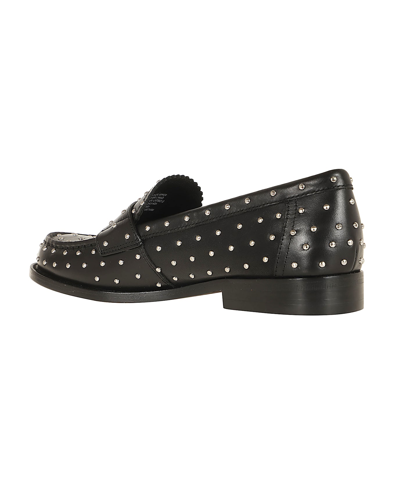 Tory Burch Classic Stud Loafer - Perfect Black Silver