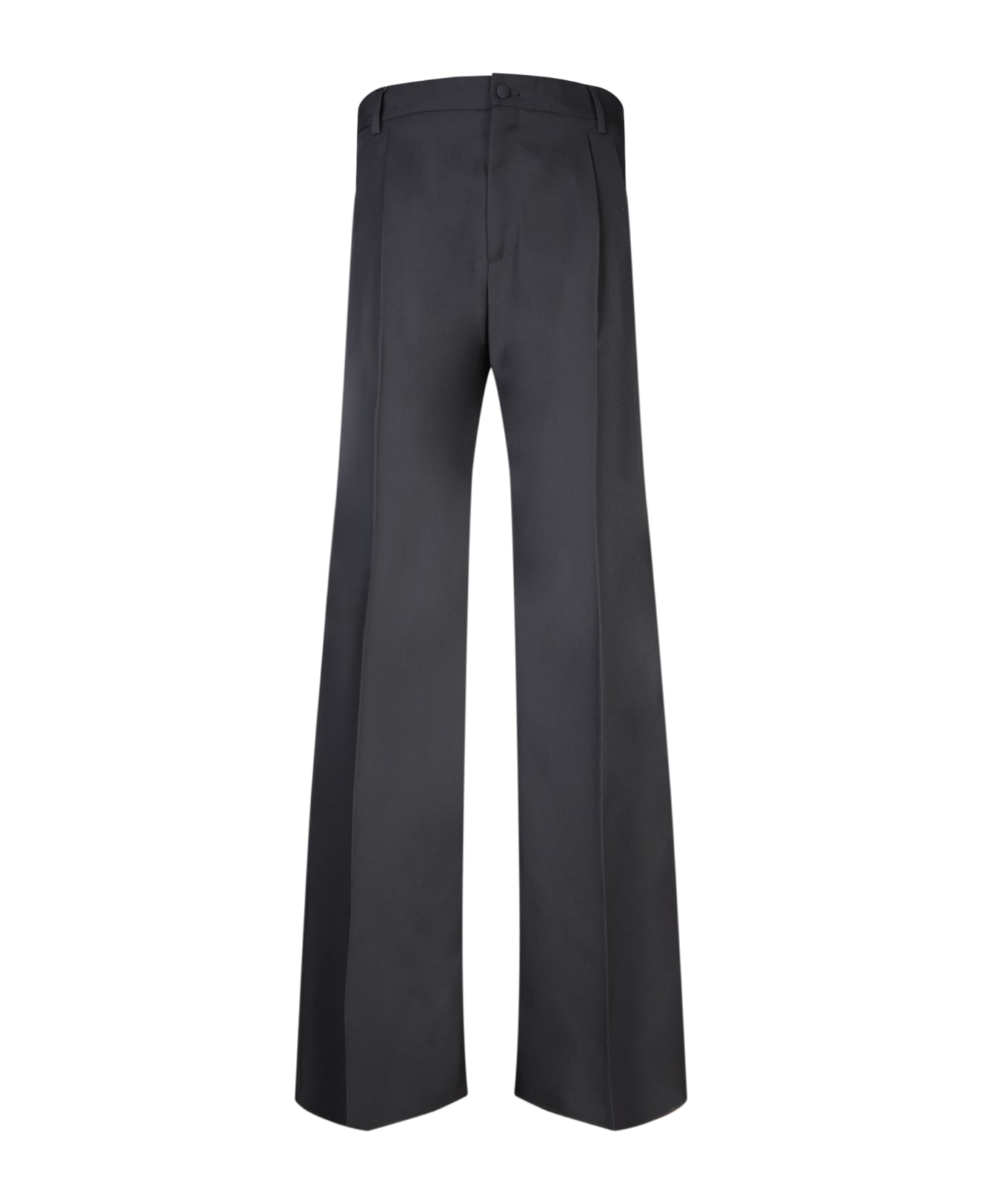 Dolce & Gabbana Wide Fit Black Trousers - Black