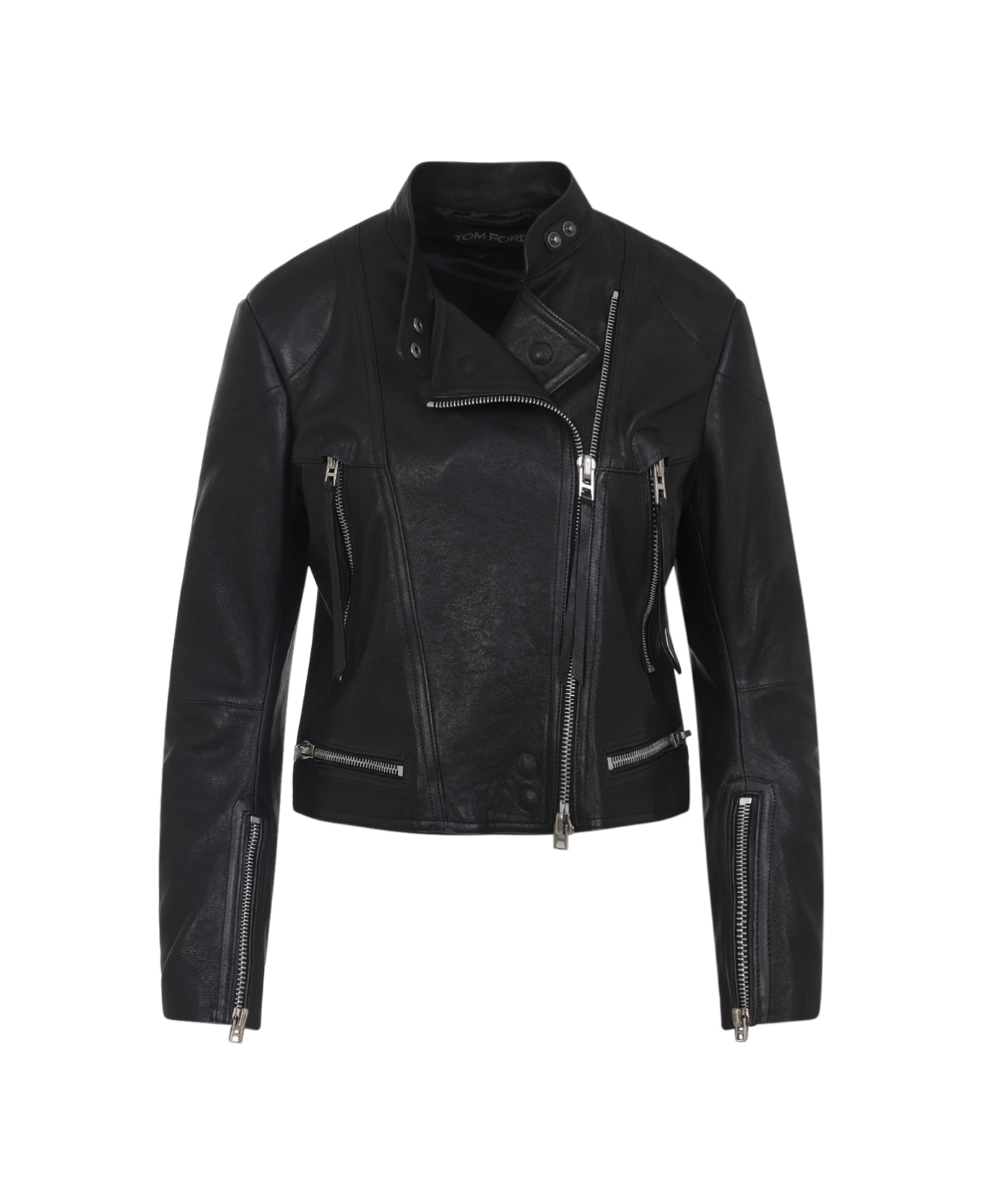 Tom Ford Leather Jacket - Black