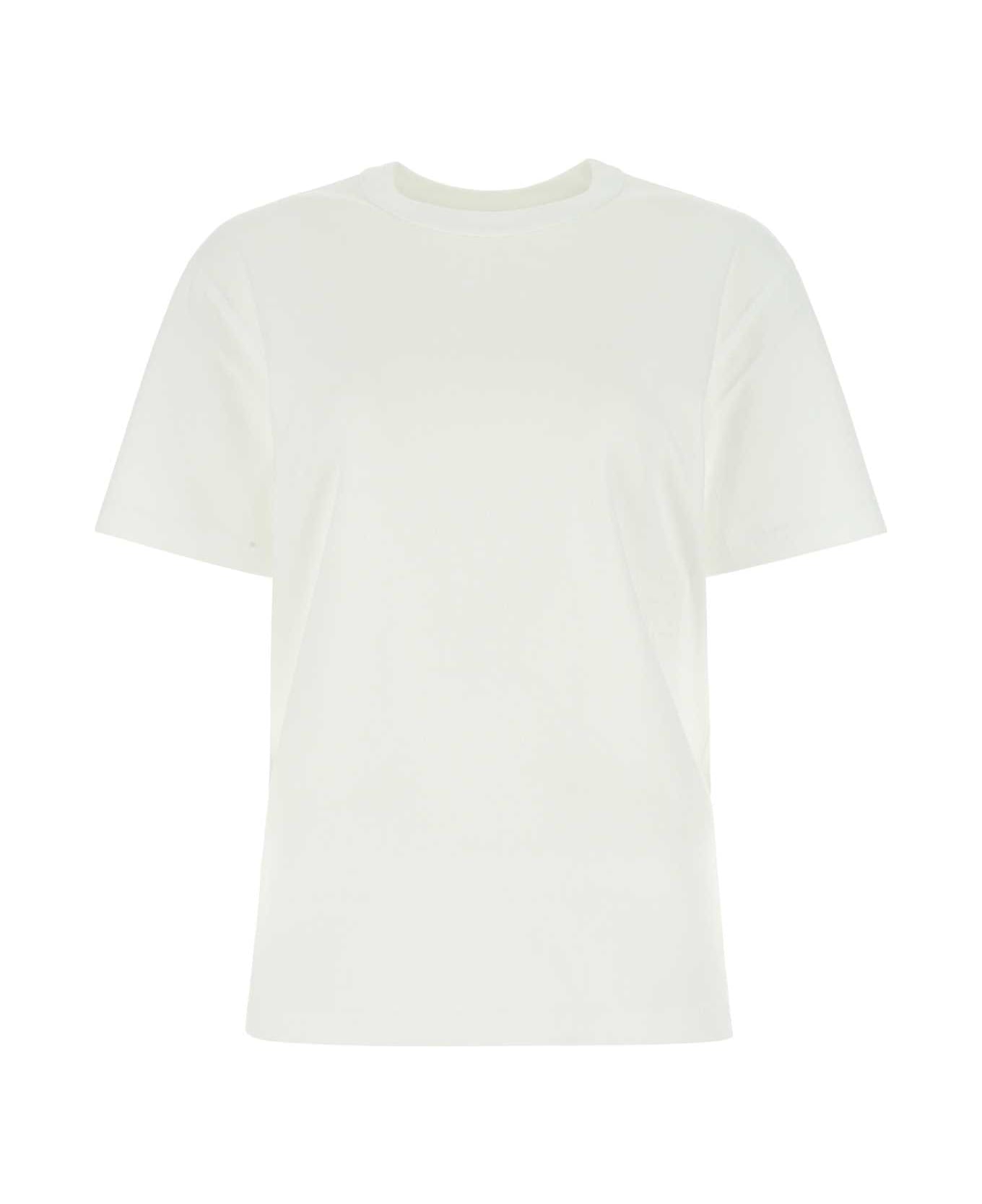 T by Alexander Wang White Cotton Oversize T-shirt - 100