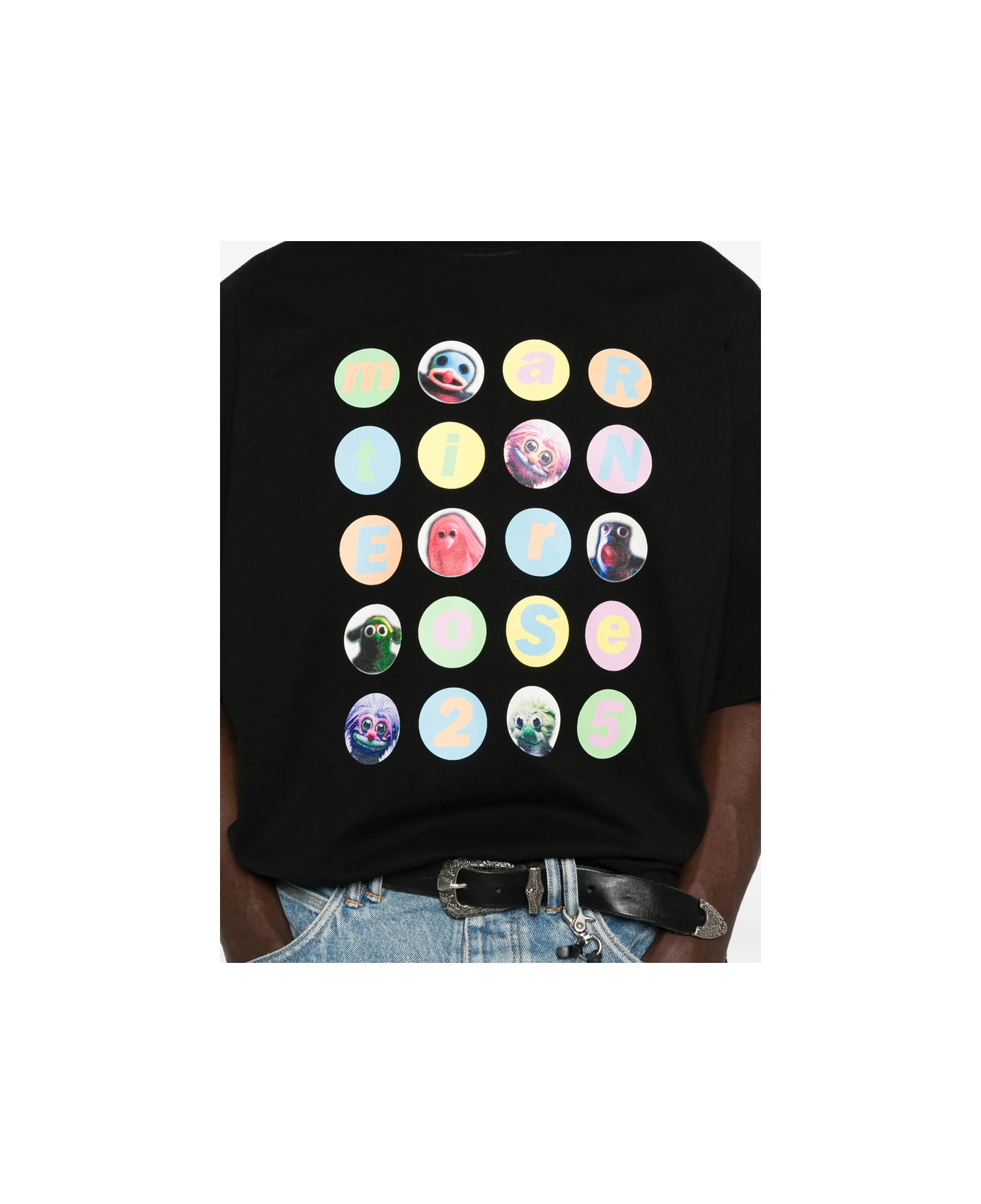 Martine Rose T-shirt - BLACK