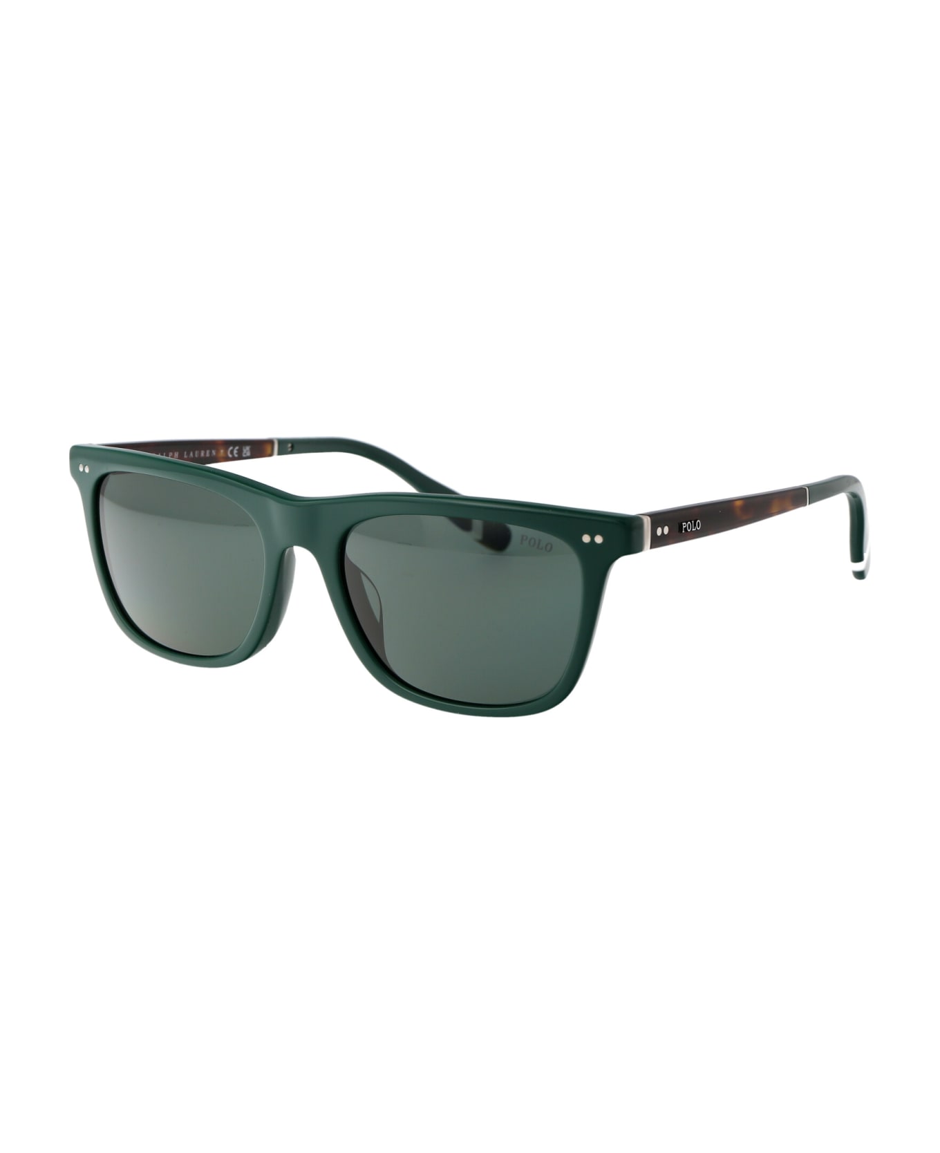Polo Ralph Lauren 0ph4205u Sunglasses - 614171 Shiny Green