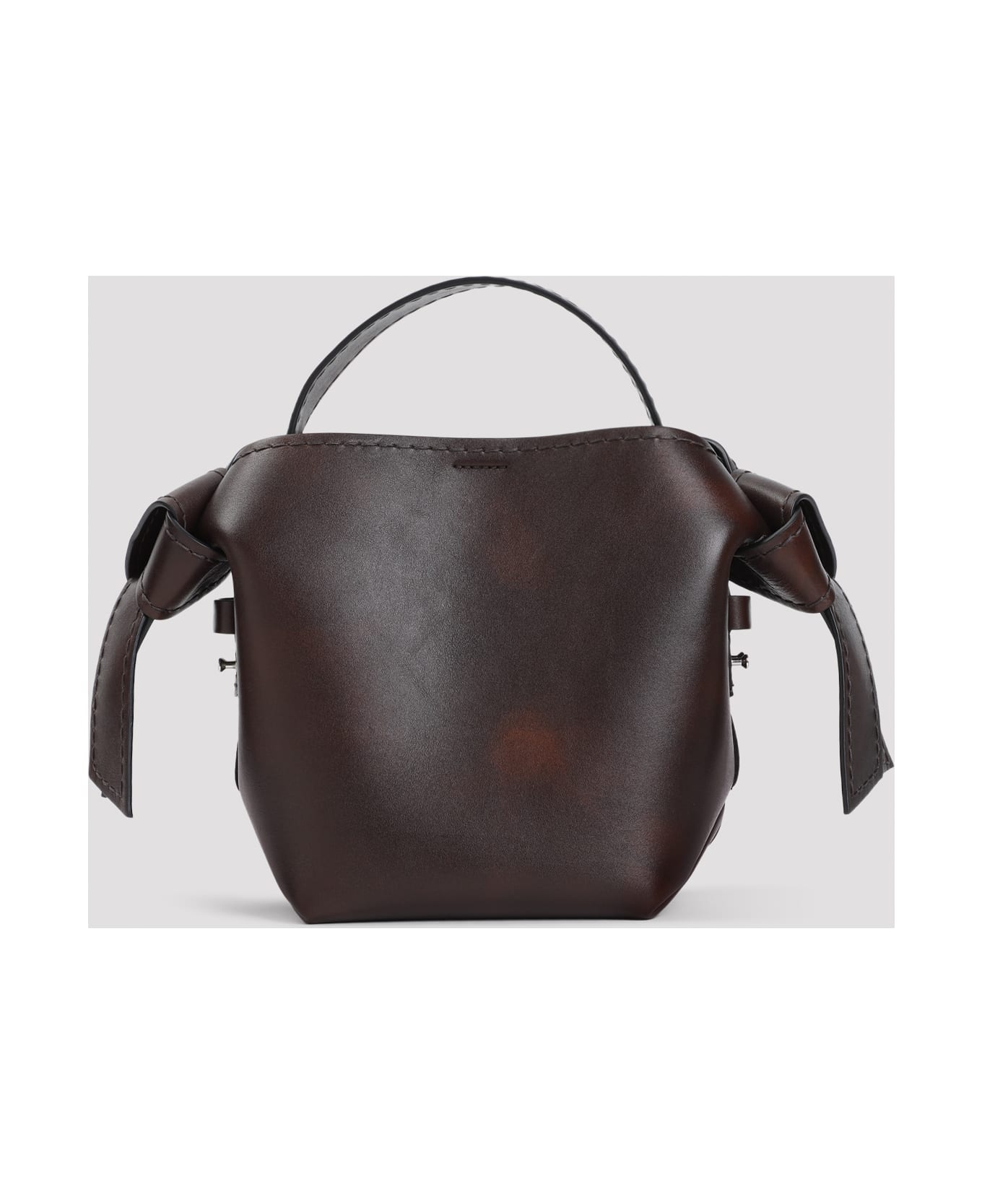 Acne Studios Musubi Mini Handbag - Adm Dark Brown