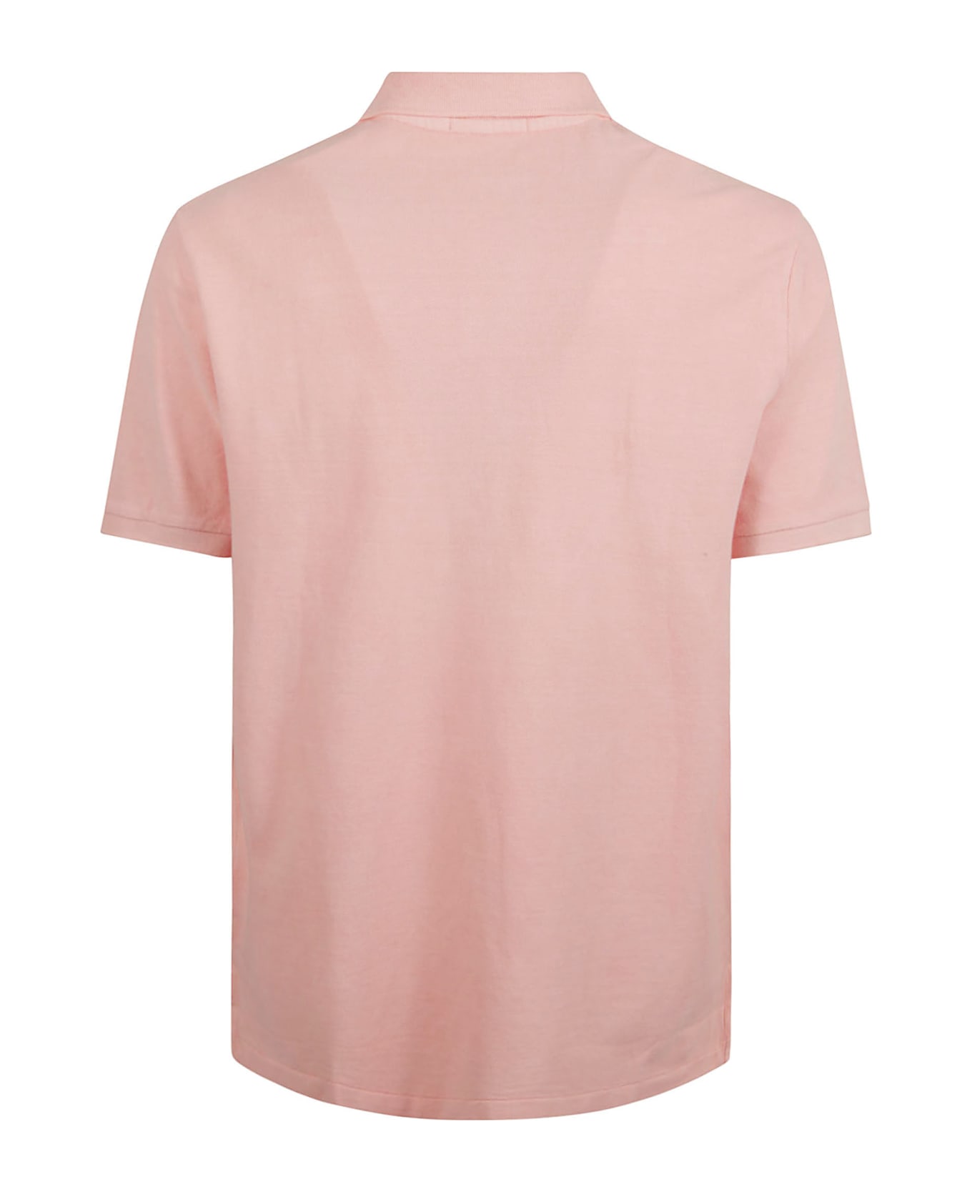 Ralph Lauren Logo Embroidered Polo Shirt - Pink