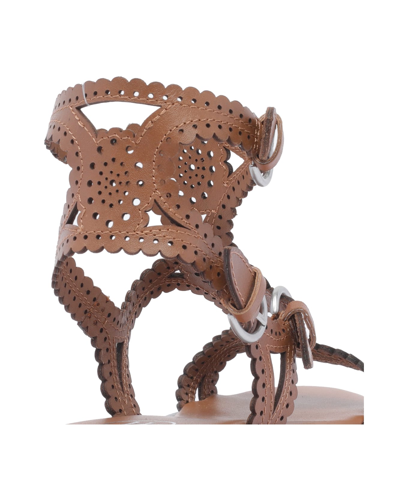 Ash Paprika Sandals - Brown
