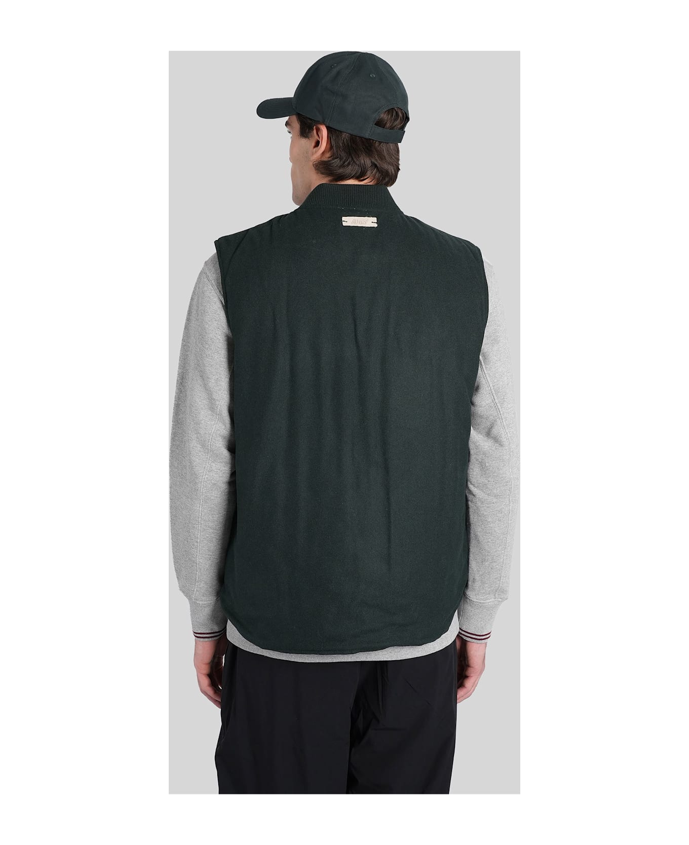 Autry Vest In Green Cotton - green