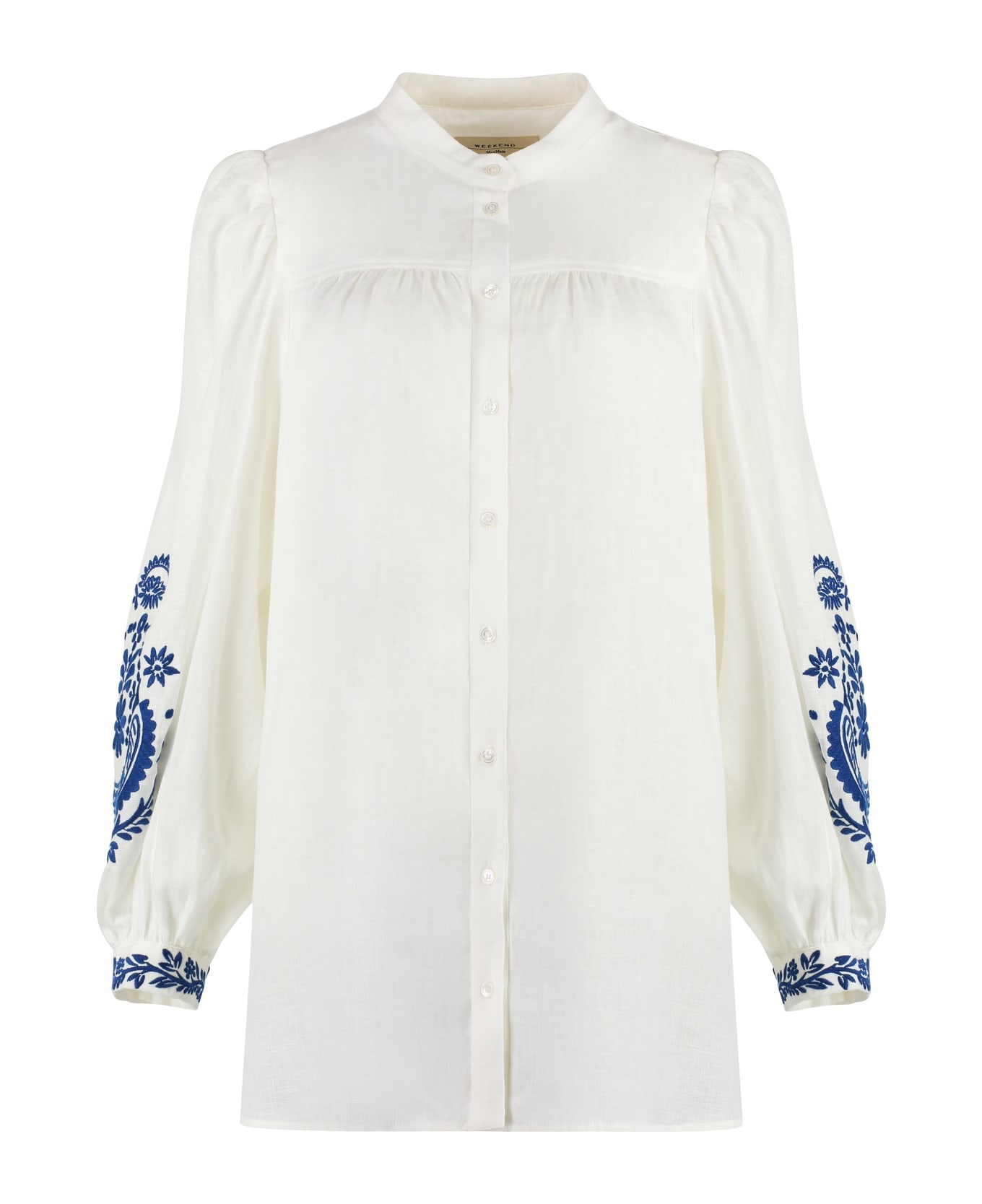 Weekend Max Mara Carnia Linen Shirt - White