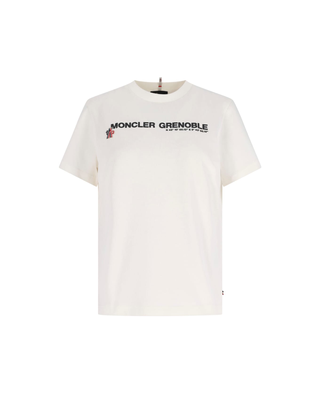 Moncler Grenoble Logo T-shirt - White