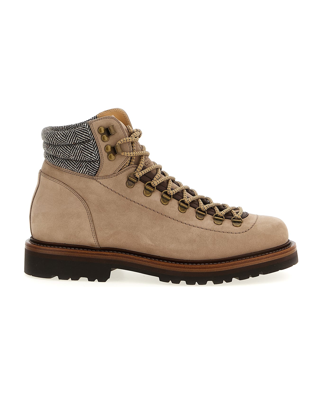 Brunello Cucinelli 
mountain Boot
 Ankle Boots - Beige