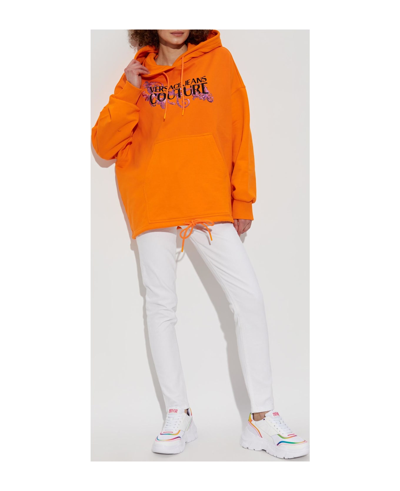 Versace Jeans Couture Hoodie - ORANGE