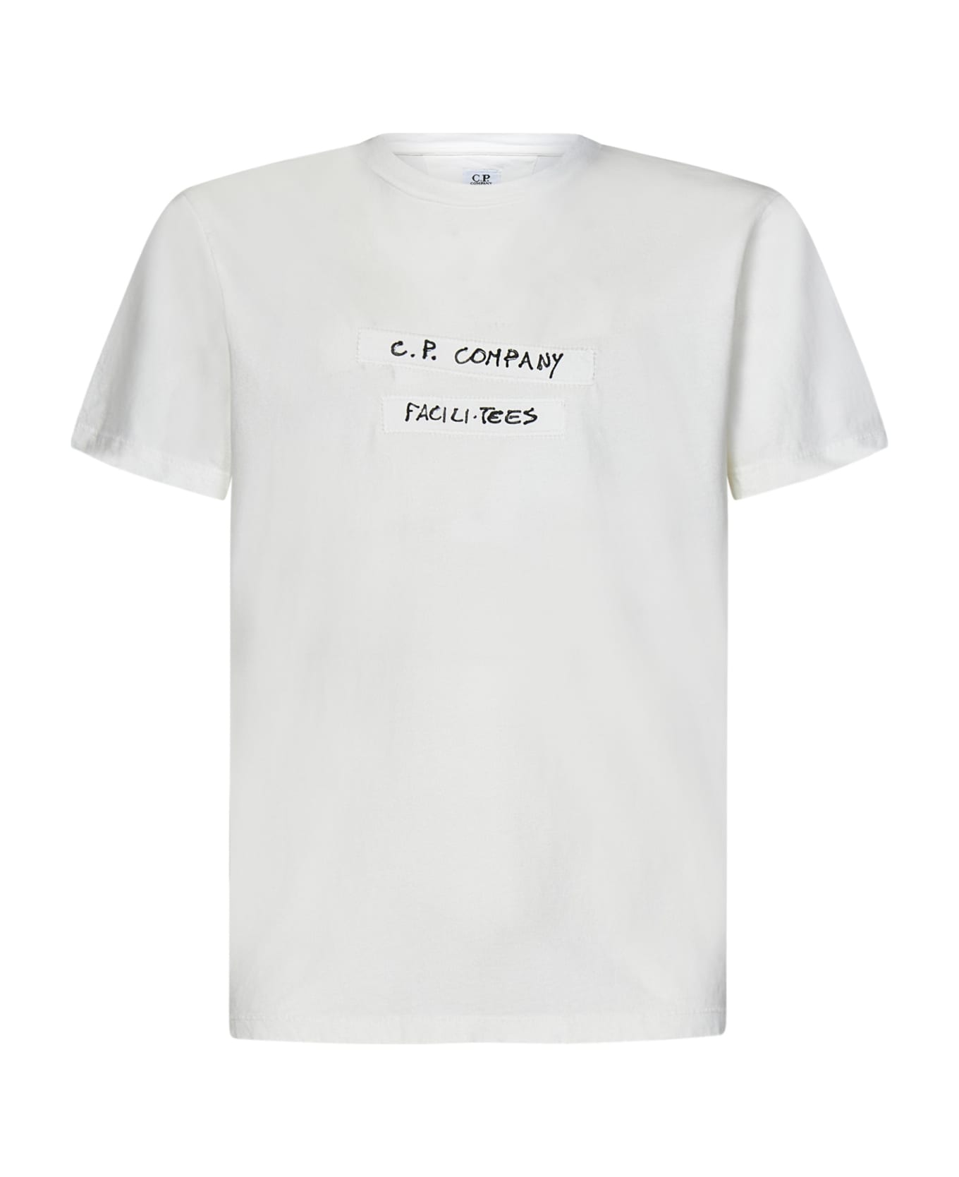 C.P. Company T-shirt - GAUZE WHITE シャツ