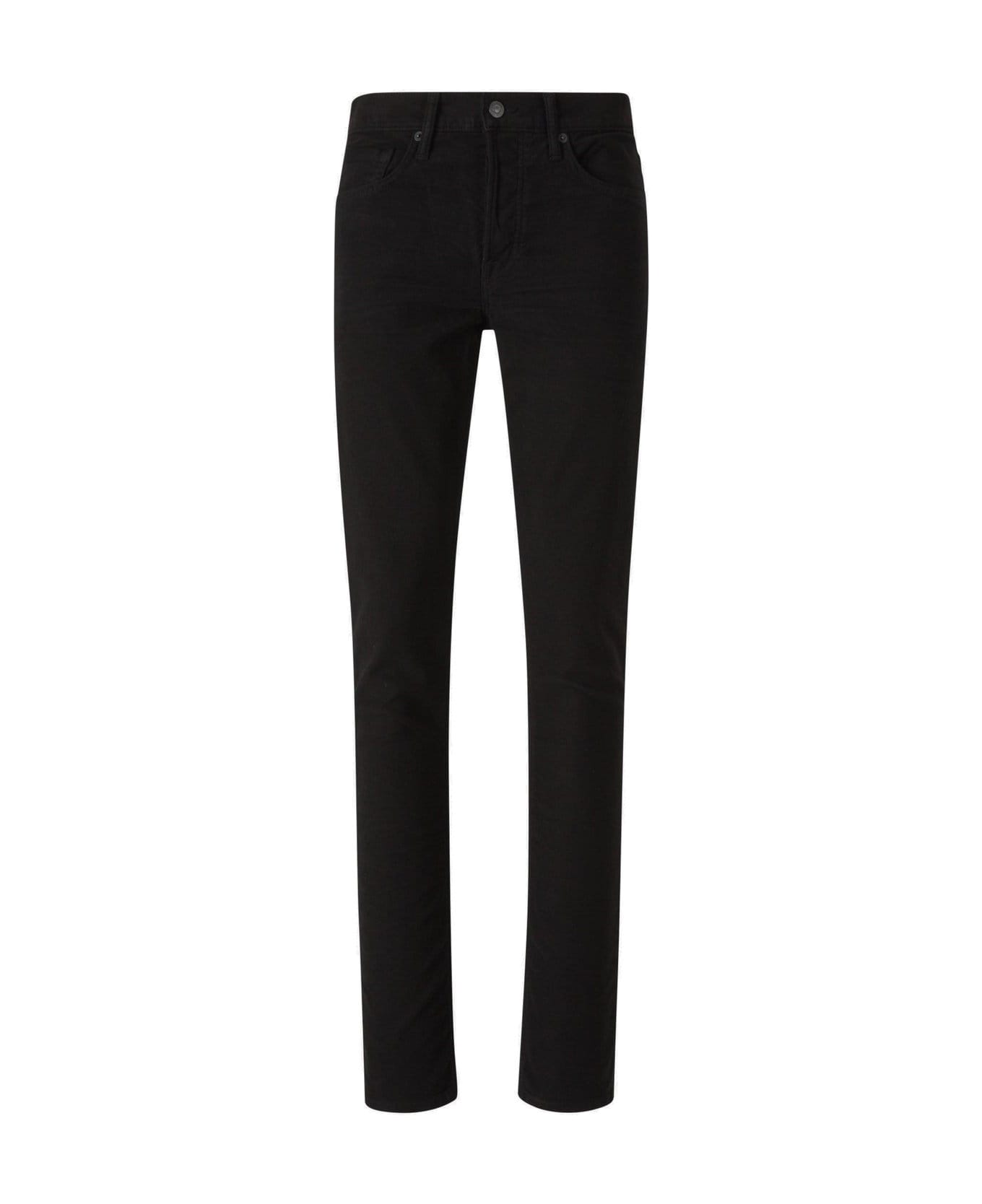 Tom Ford Mid-rise Slim Cut Jeans - Black