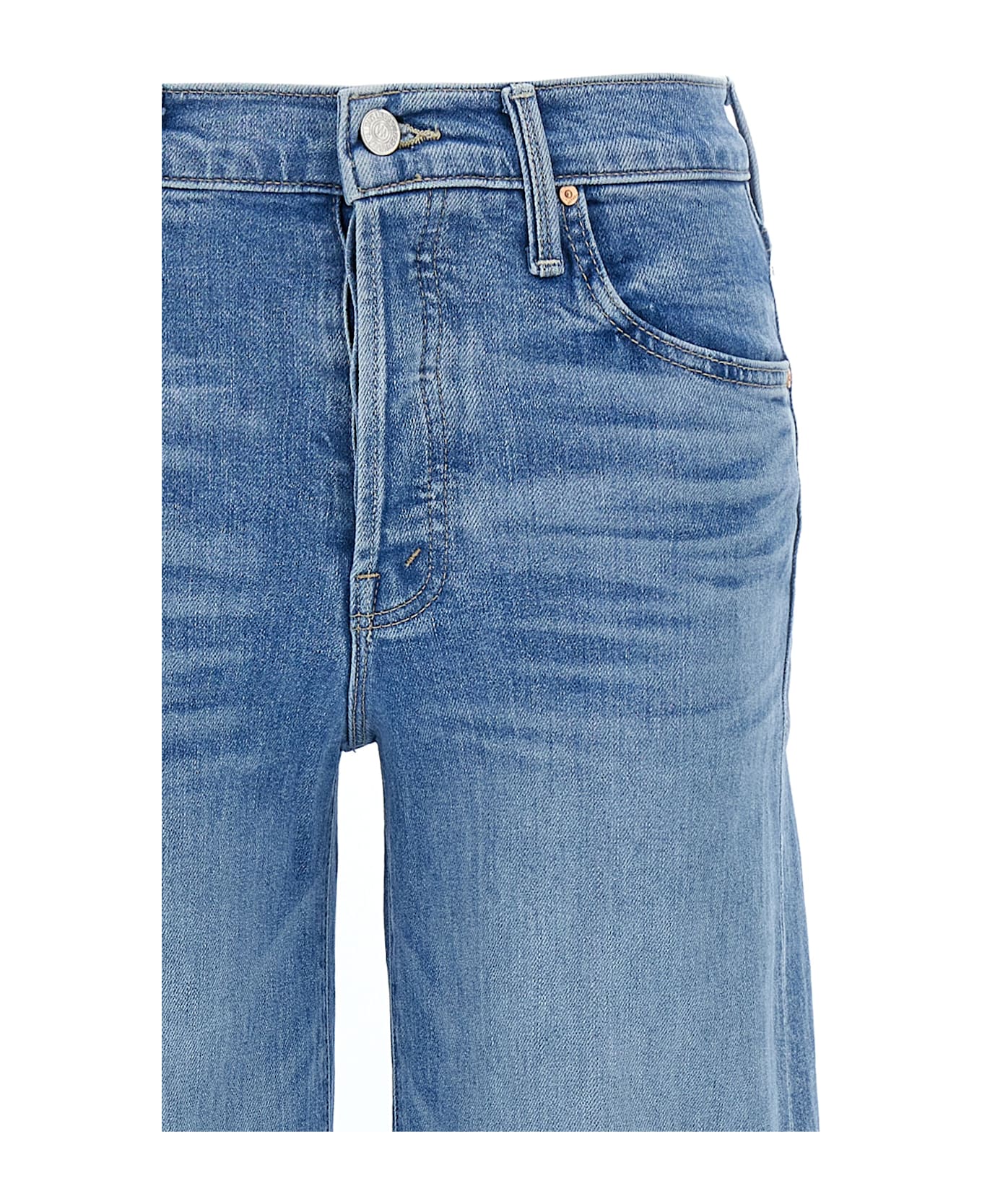 Mother 
the Tomcat Roller Skimp
 Jeans - Clear Blue
