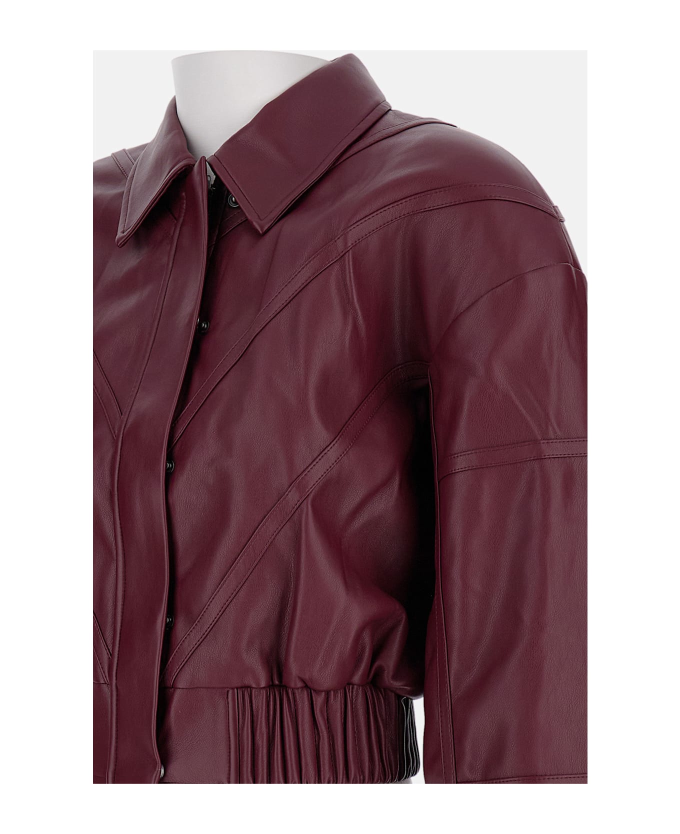 Rotate by Birger Christensen Bomber Jacket - Red