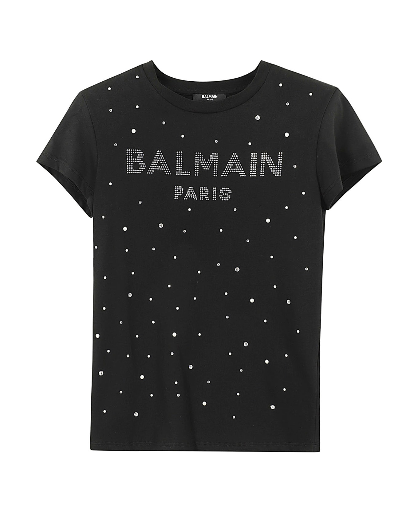 Balmain T Shirt - Ag Black Silver Tシャツ＆ポロシャツ