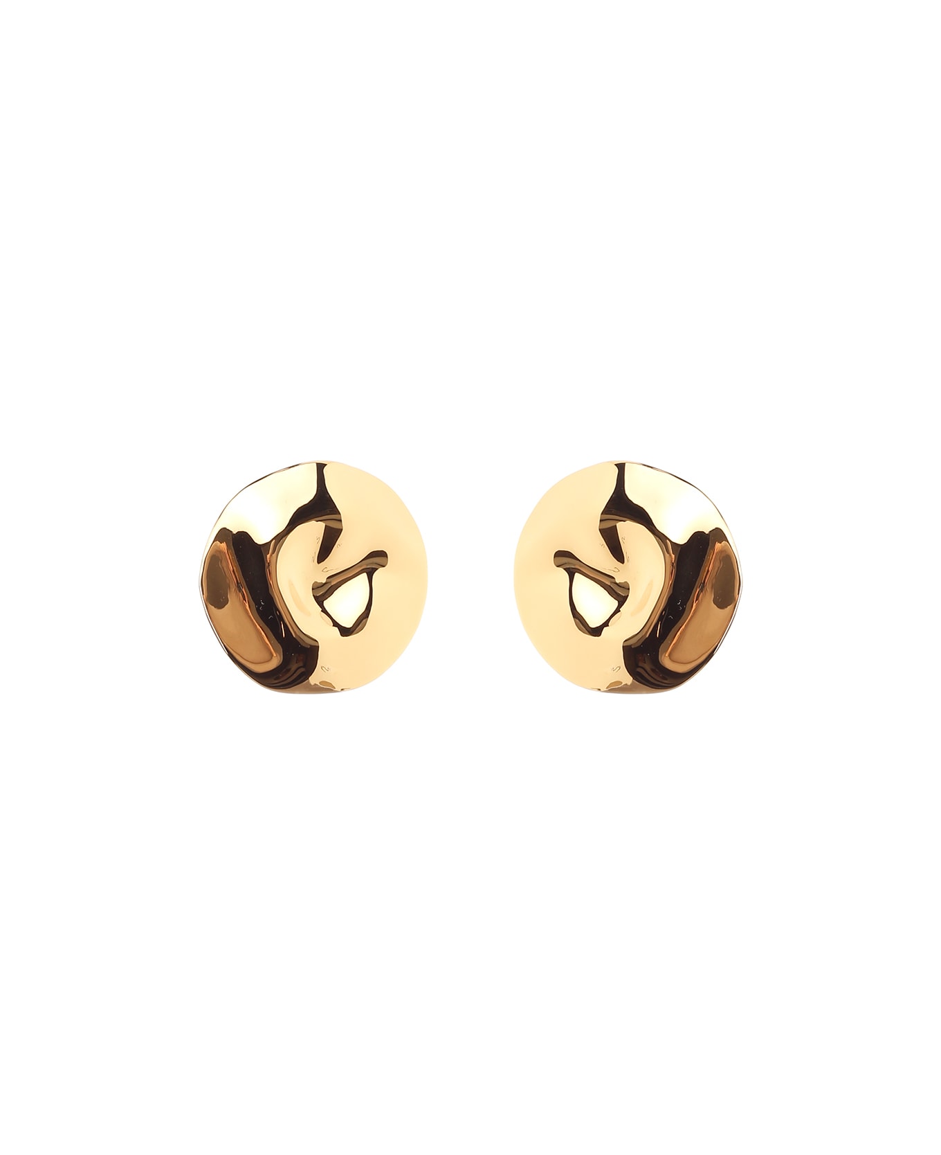 Alexander McQueen Metallic Earrings - Gold