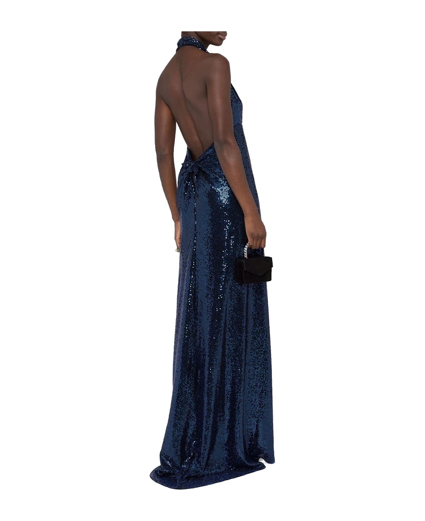 Blanca Vita Sequin-embellished Long Dress - Blue