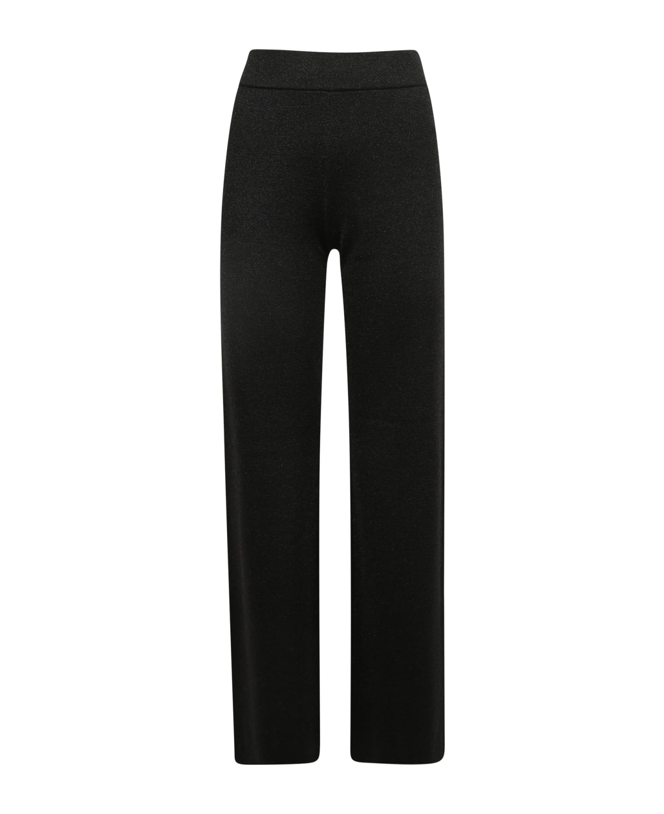 Alice + Olivia Wide Trousers - Black ボトムス