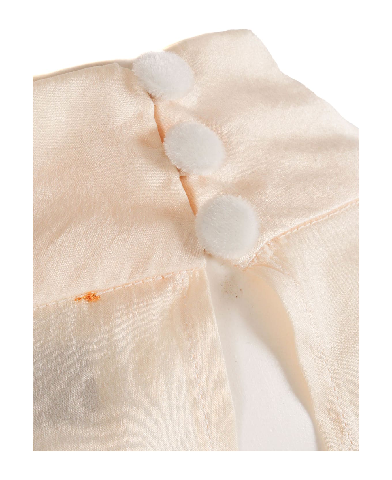 Forte_Forte Stretch Silk Satin Top - WHITE