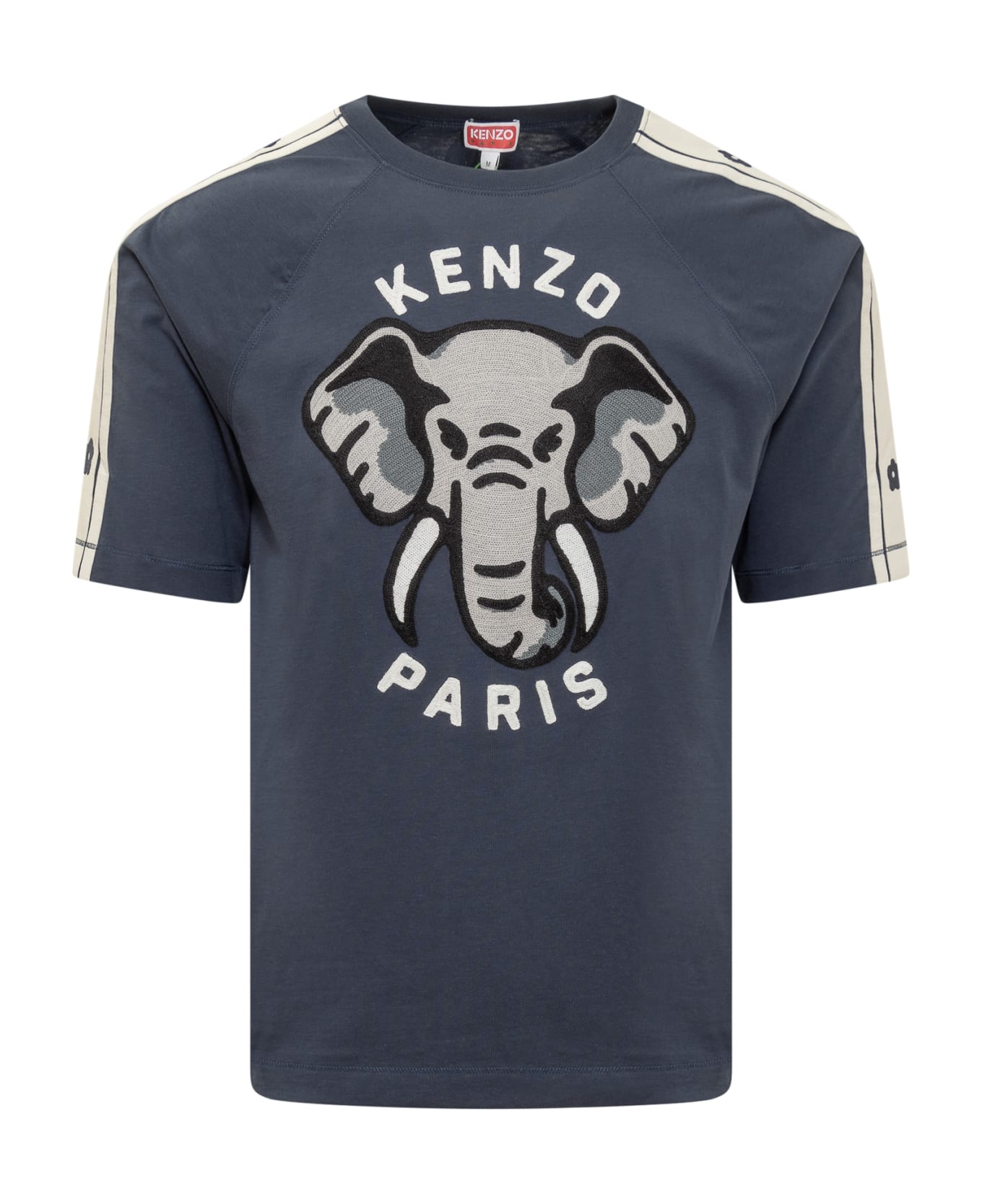 Kenzo 'ken Zo Slim' Cotton T-shirt - Blue シャツ