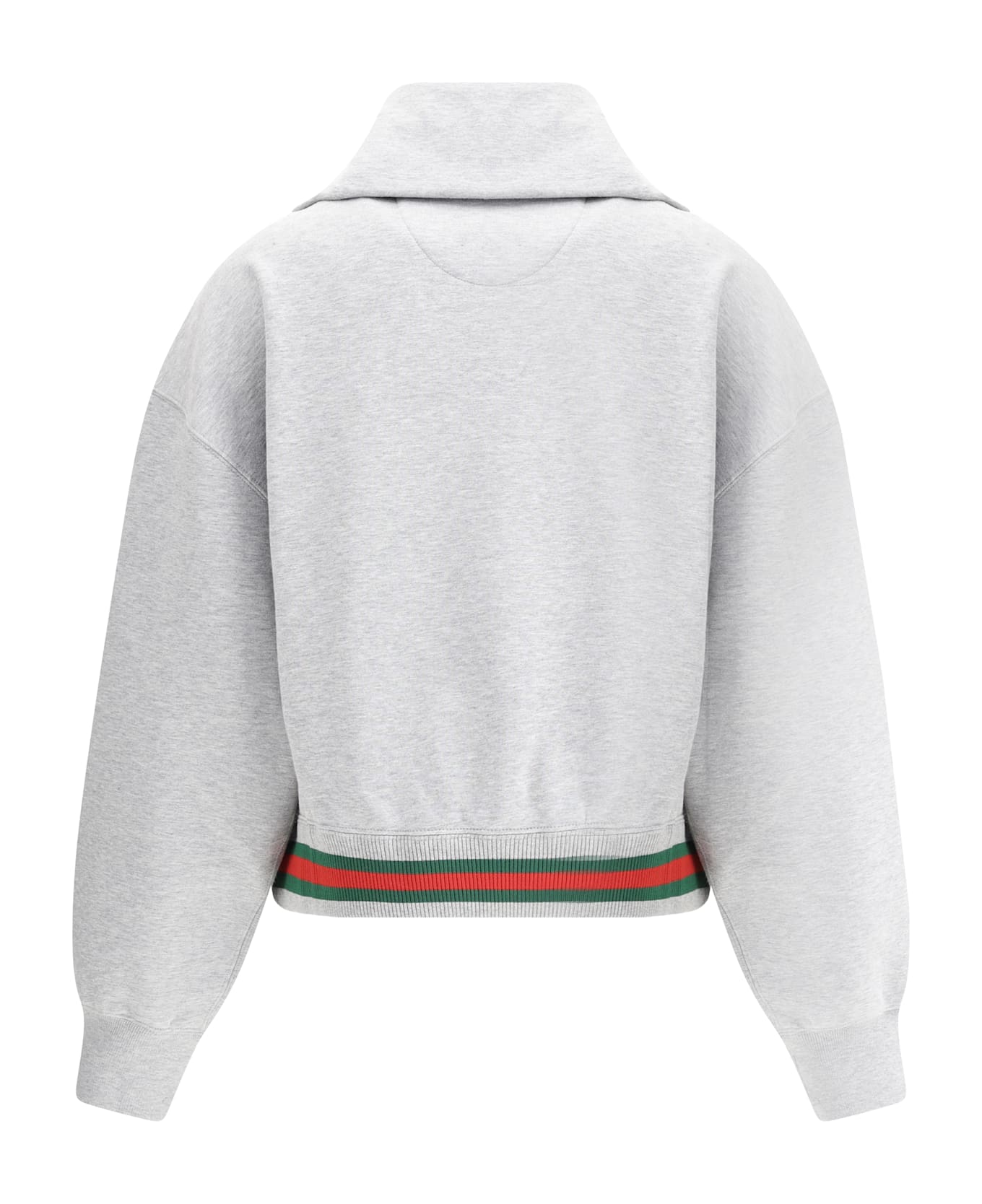 Gucci Zip Sweatshirt - Grey Melange/mix