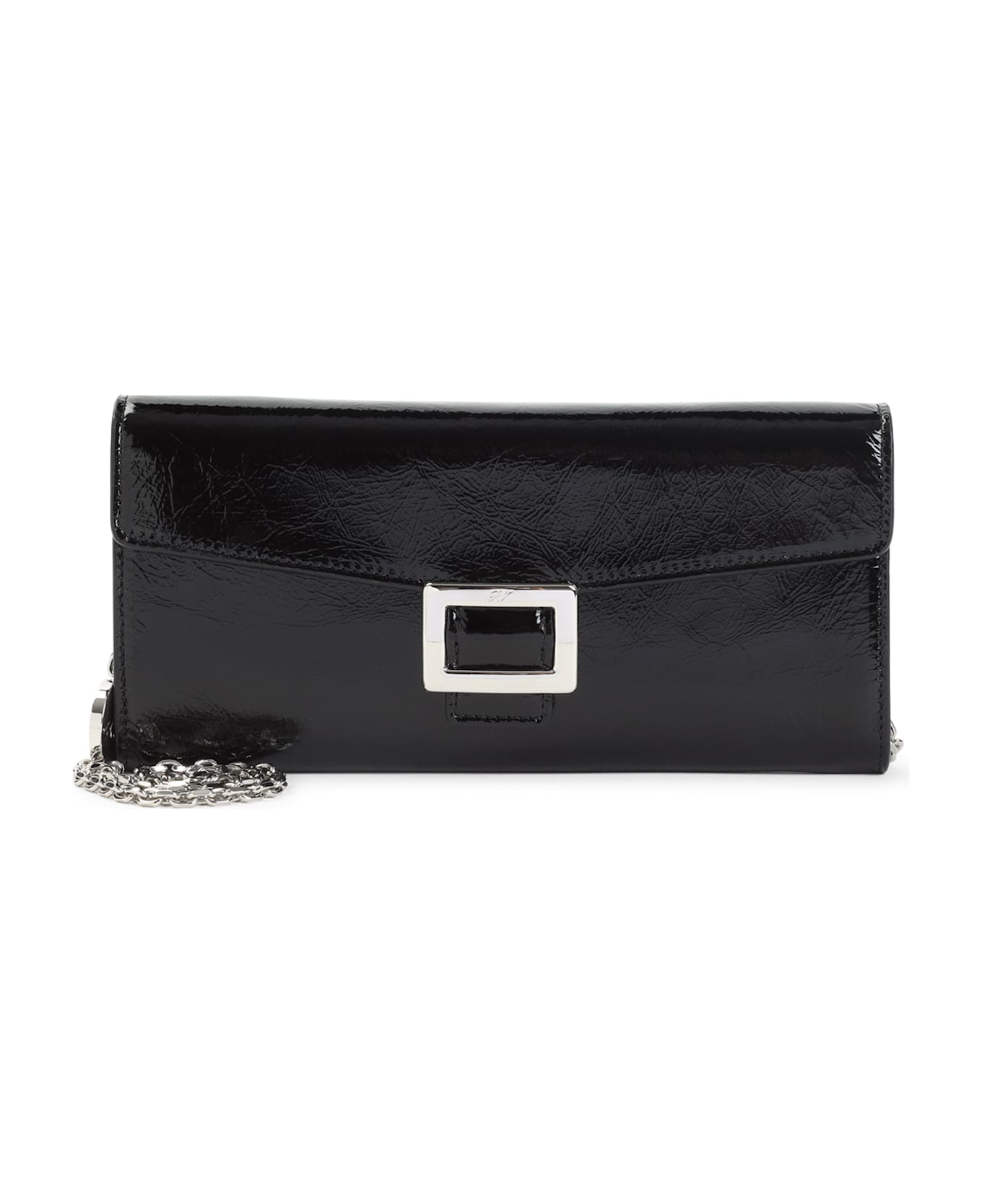Roger Vivier Belle Clutch - Nero