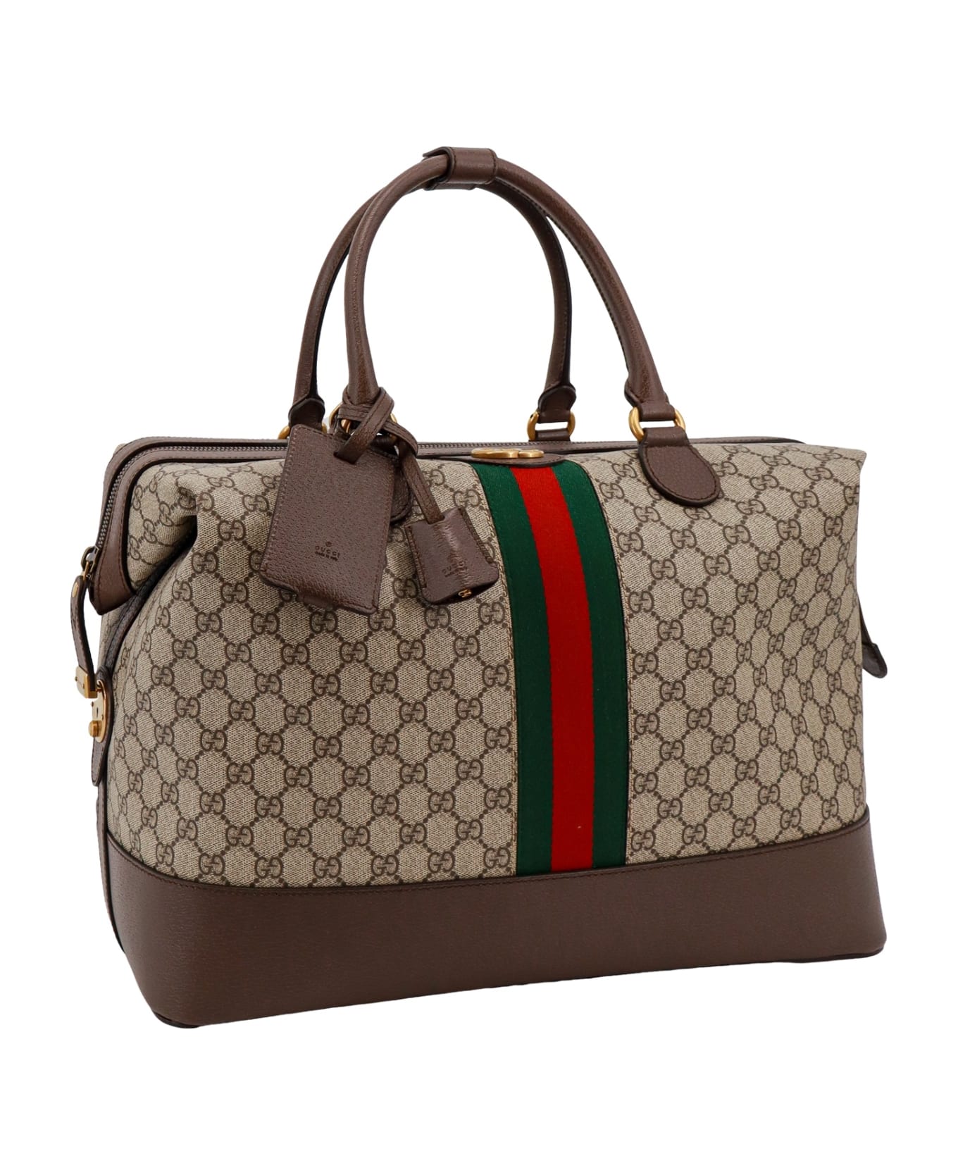 Gucci Savoy Duffle Bag - Beige トートバッグ