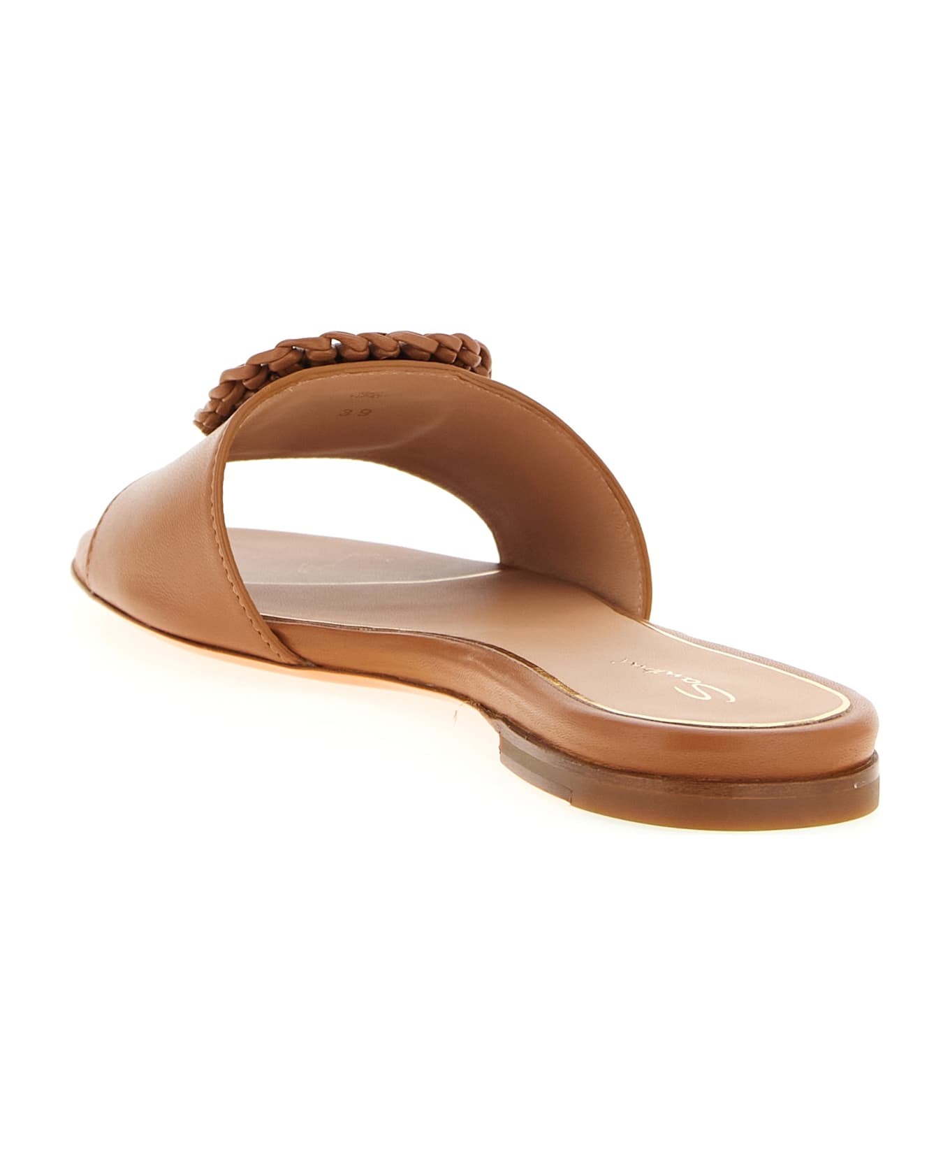 Santoni 'corolle' Sandals - Brown
