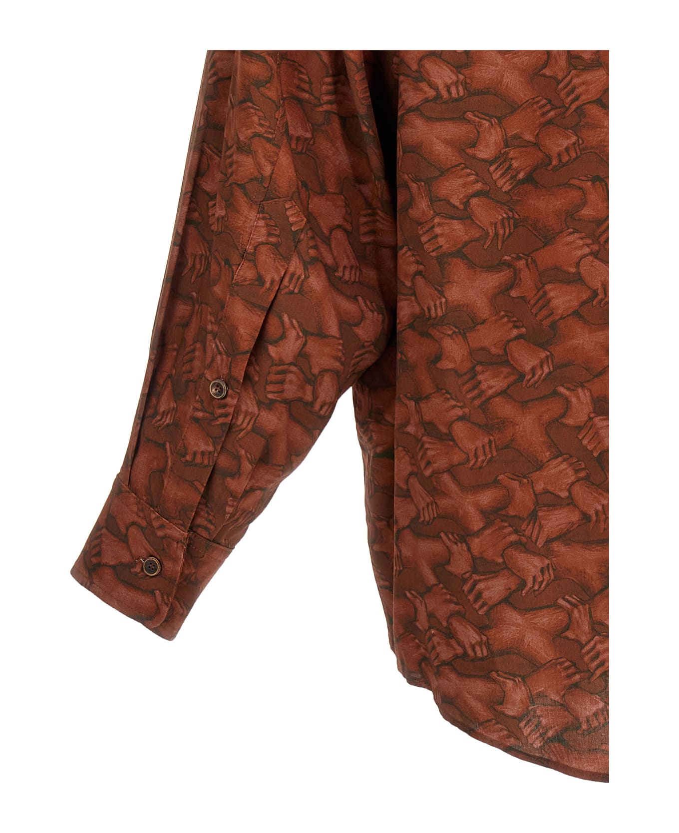 Magliano 'people's Hand' Shirt - Red