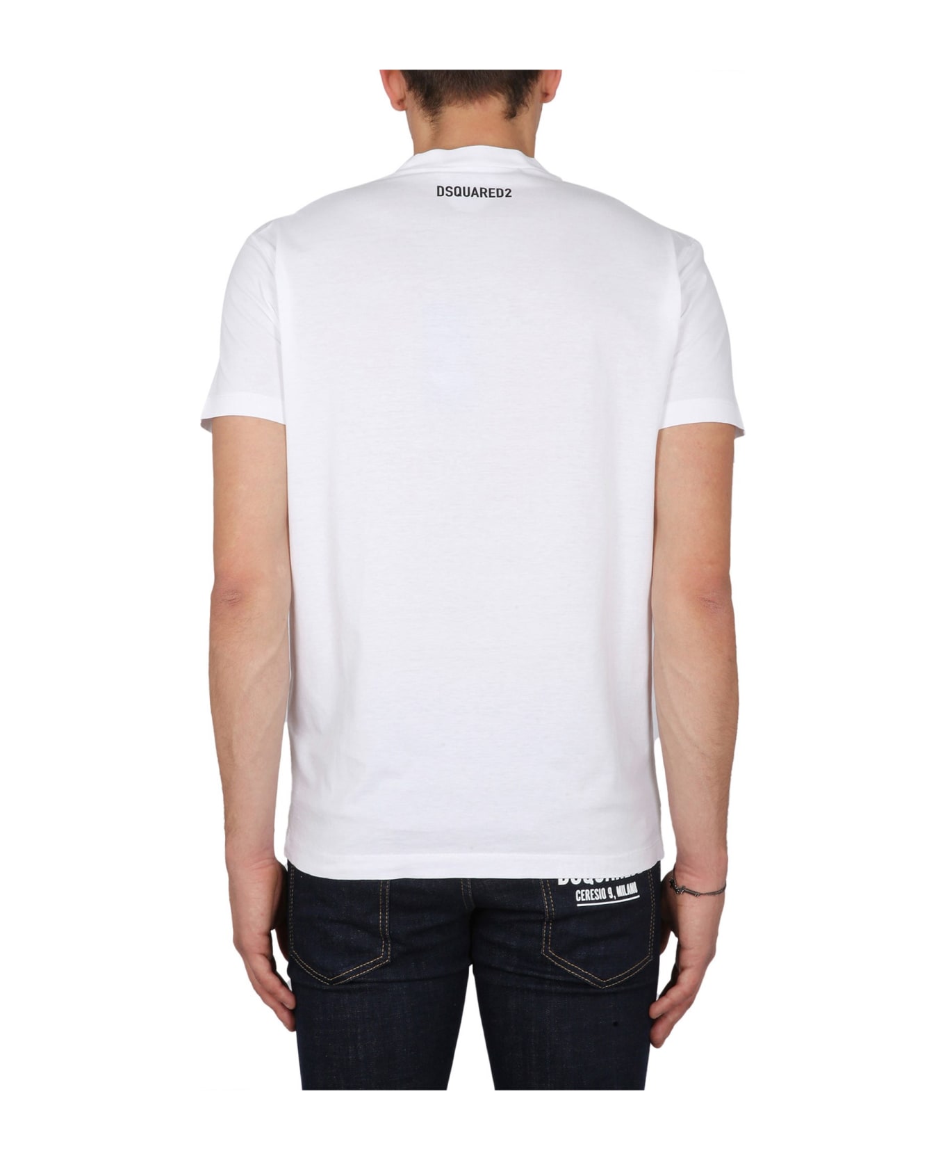 Dsquared2 Icon Ciro Cool T-shirt - White