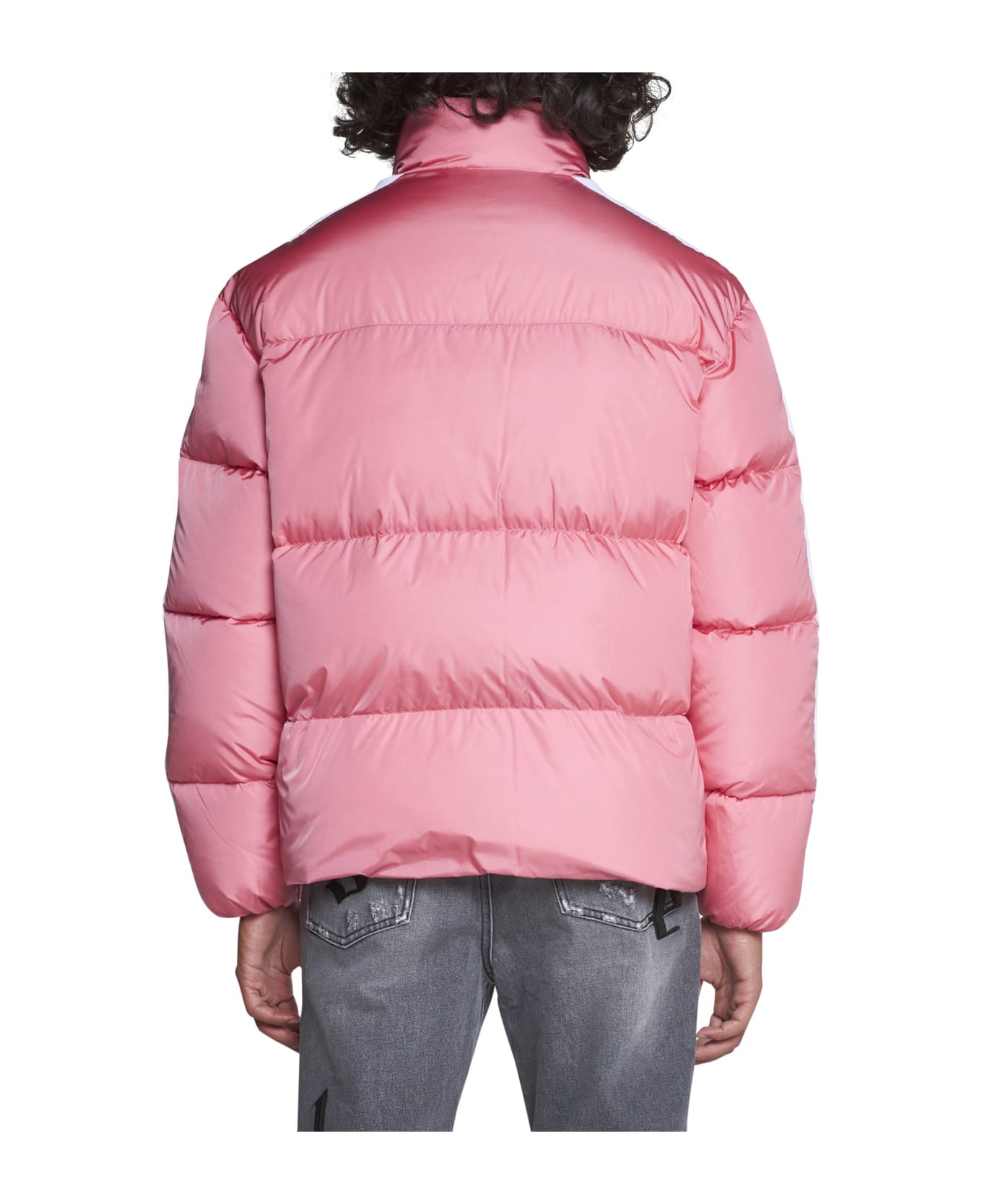 Palm Angels Down Jacket - Pink white