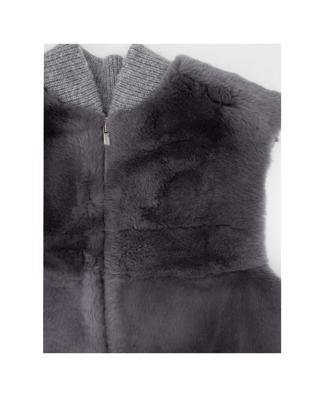 Peserico Knitted Sweater - ARDESIA