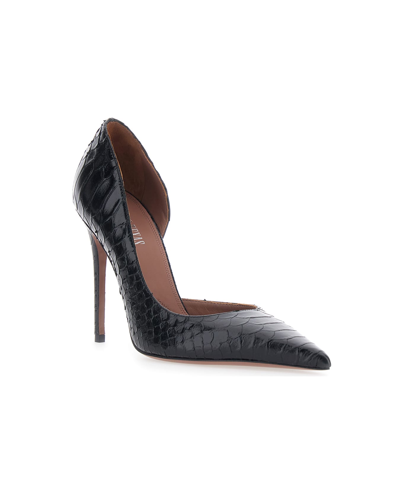 Paris Texas Vera Pump Heel 105 - Black