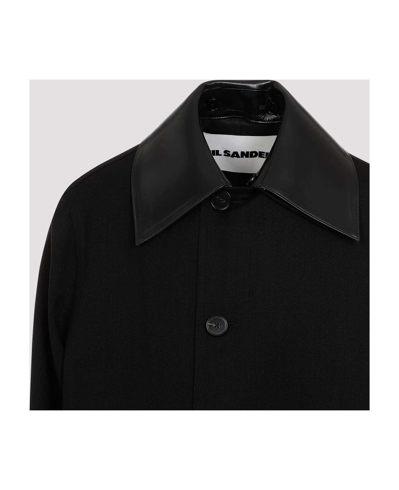 Jil Sander Sport Coat - Black