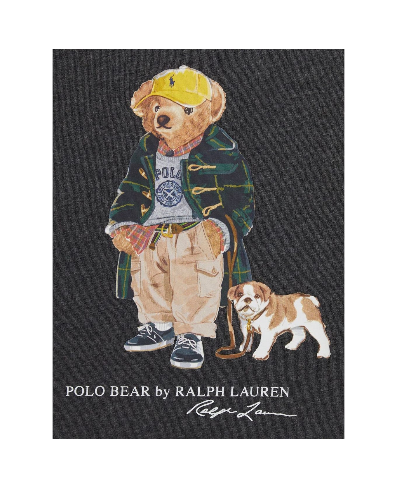 Polo Ralph Lauren Kids Polo Bear Crewneck Sweatshirt - Grey