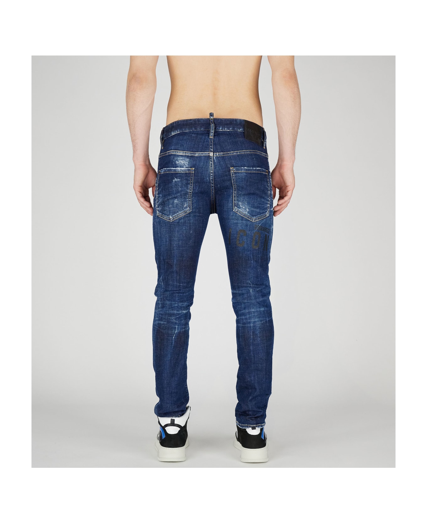 Dsquared2 5 Pockets Jeans - Blue ボトムス