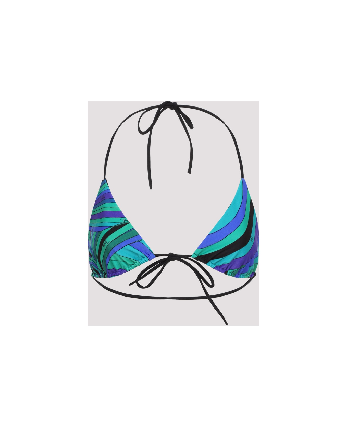 Pucci Iris Bikini Top - Smeraldo