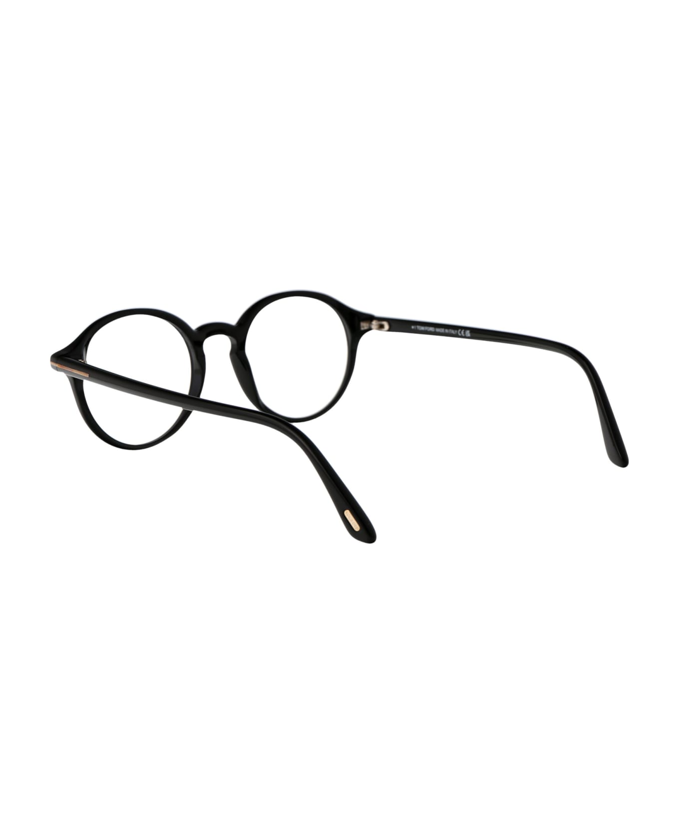 Tom Ford Eyewear Ft5867-b Glasses - 001 Nero Lucido