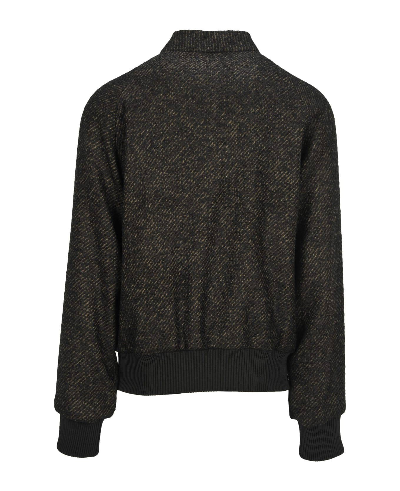 OAMC Oamc - Wool Bomber Jacket - BLACK + KAKI